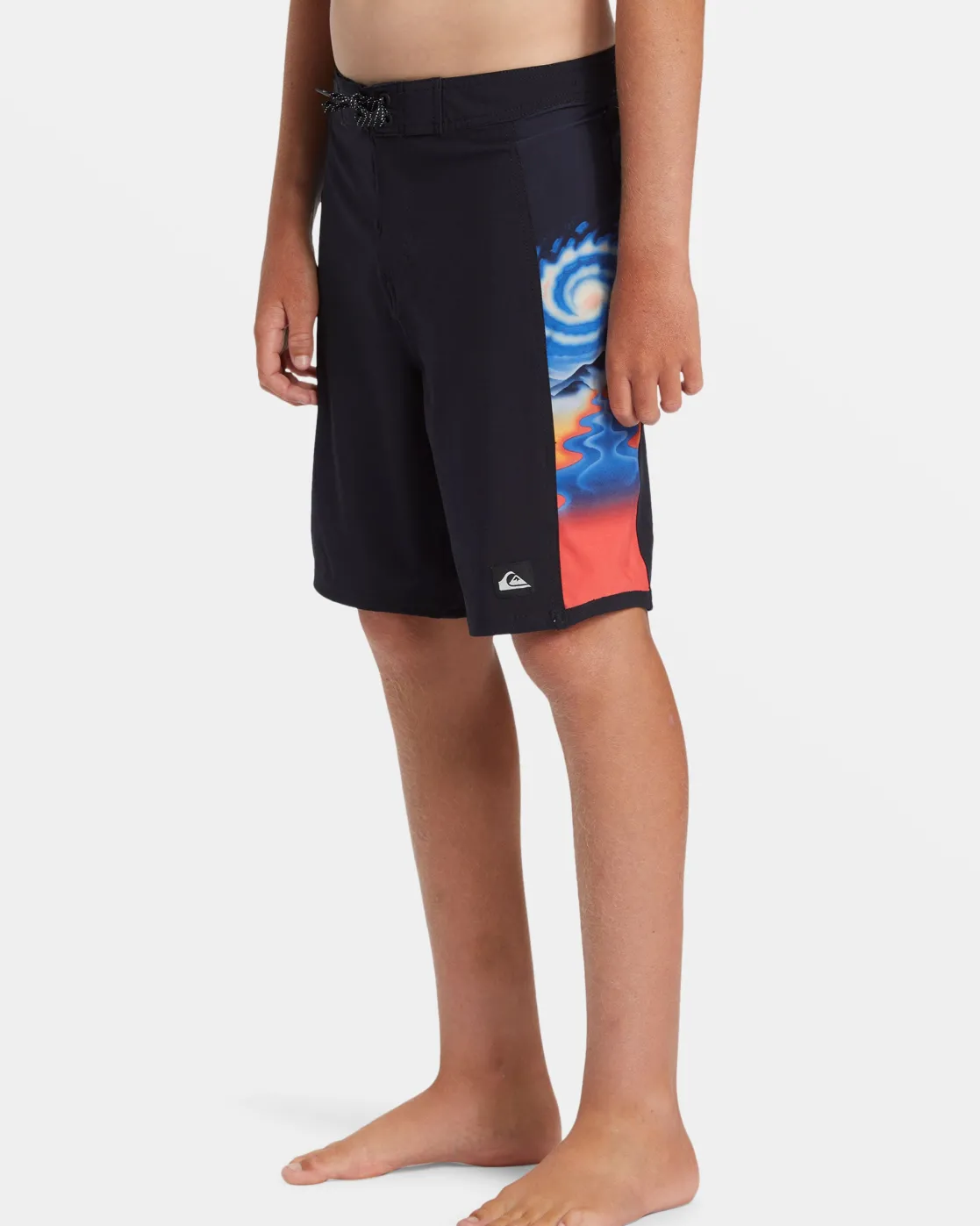 Quiksilver Boardshorts>Boys 8-16 Surfsilk Arch 17" Boardshorts BLACK