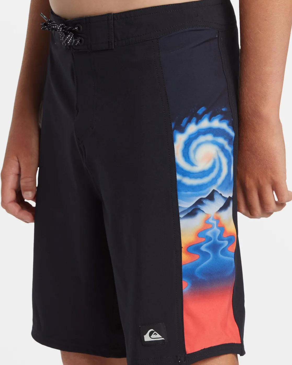 Quiksilver Boardshorts>Boys 8-16 Surfsilk Arch 17" Boardshorts BLACK