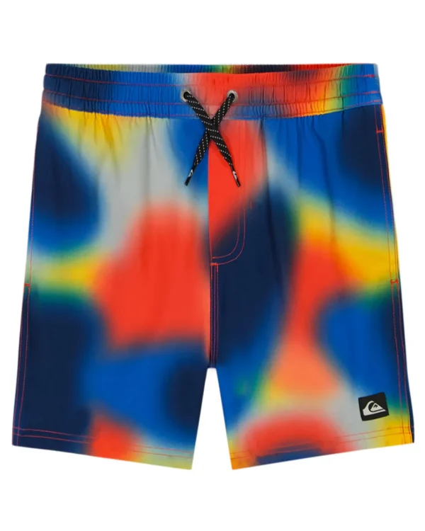 Quiksilver Boardshorts>Boys 8-16 Surfsilk Mix Volley LivingCoral