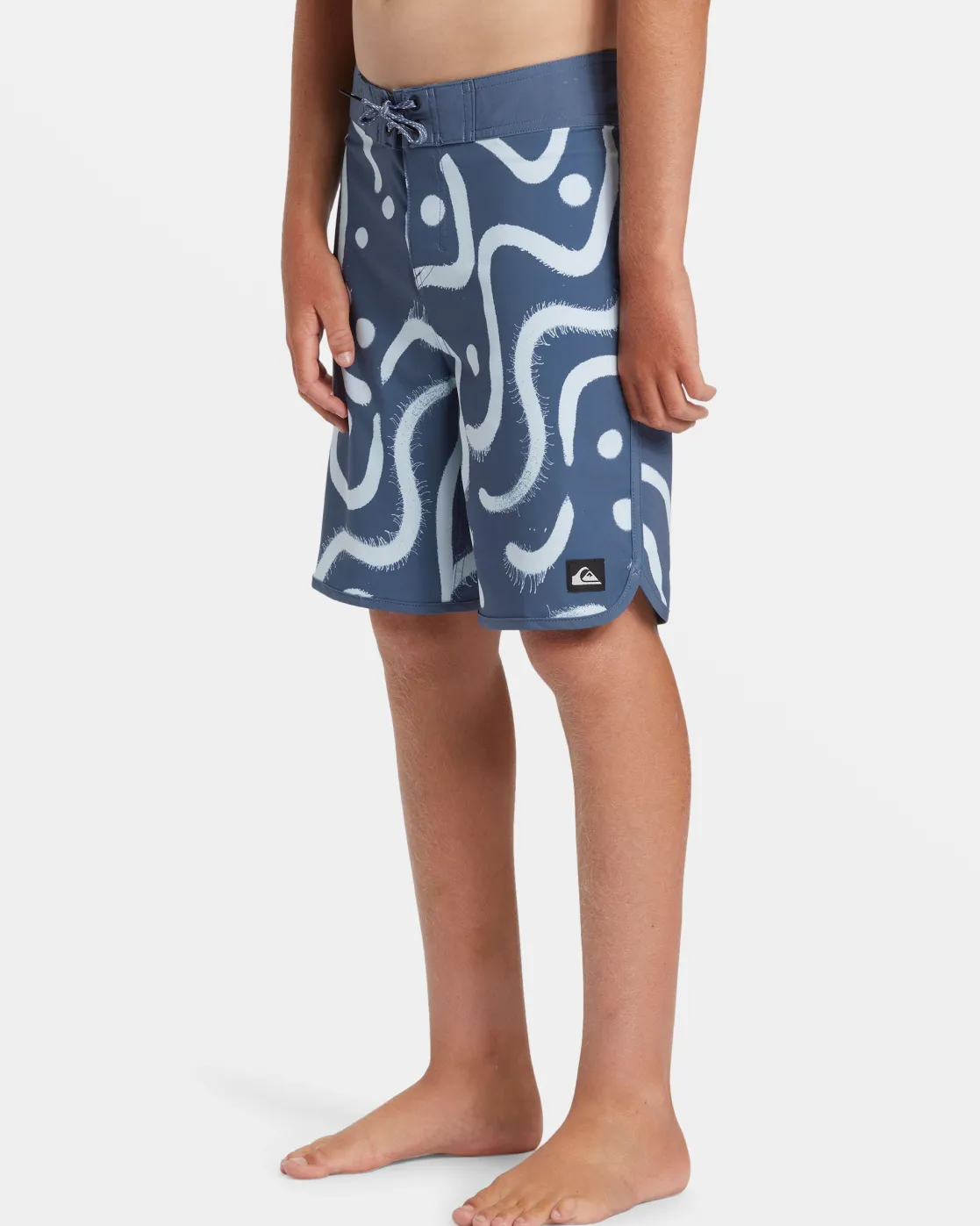 Quiksilver Boardshorts | Boys Gifts>Boys 8-16 Surfsilk Scallop 17" Boardshorts VINTAGEINDIGO