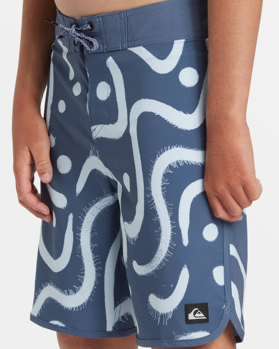 Quiksilver Boardshorts | Boys Gifts>Boys 8-16 Surfsilk Scallop 17" Boardshorts VINTAGEINDIGO