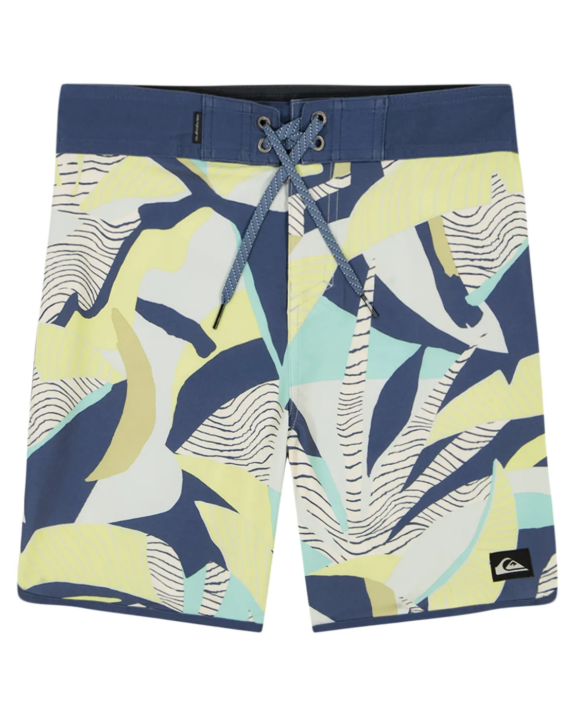 Quiksilver Boardshorts>Boys 8-16 Surfsilk Scallop Boardshorts CoronetBlue