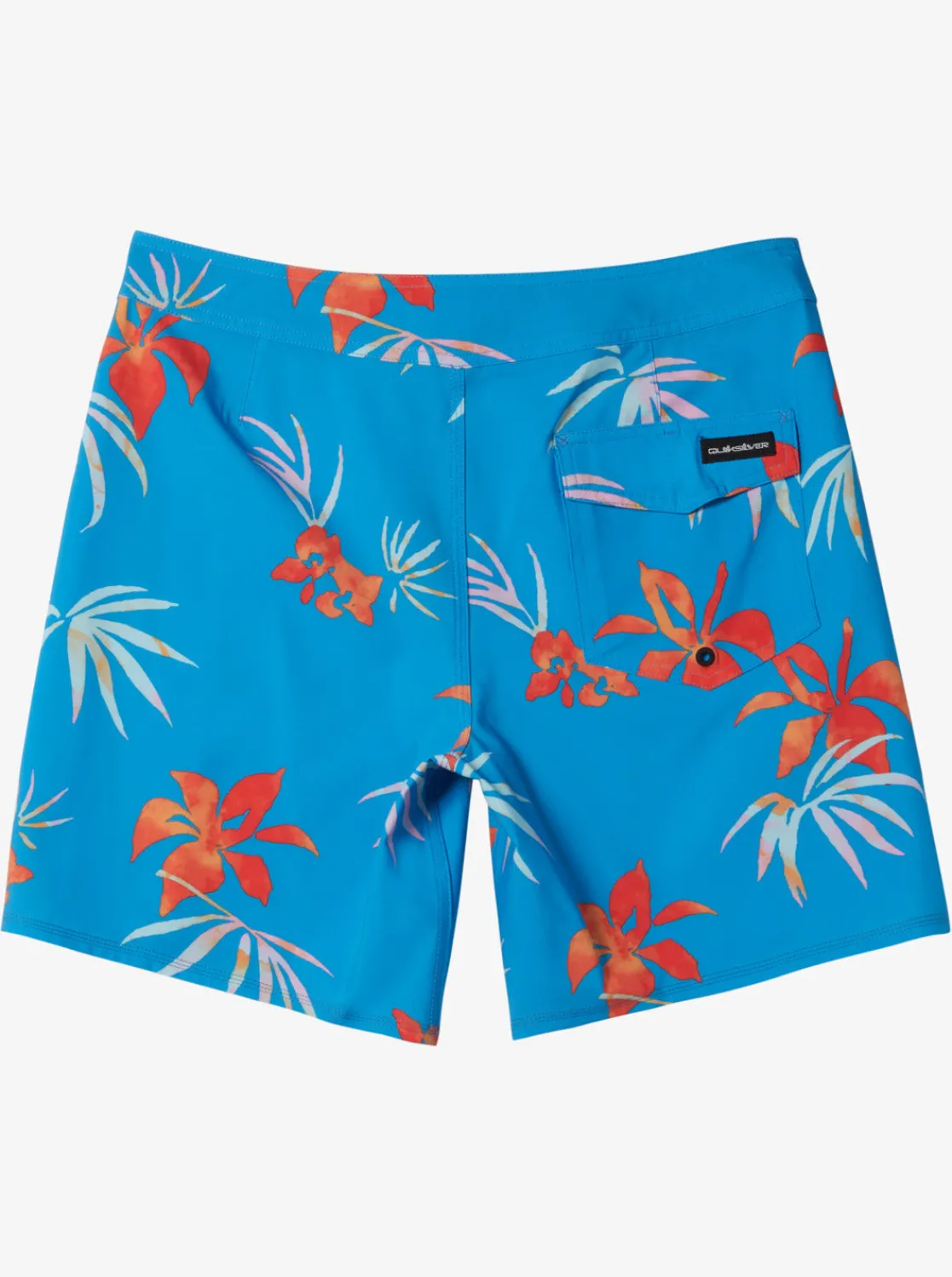 Quiksilver Boardshorts>Boys 8-16 Surfsilk Straight Leg 17" Boardshorts SWEDISHBLUE