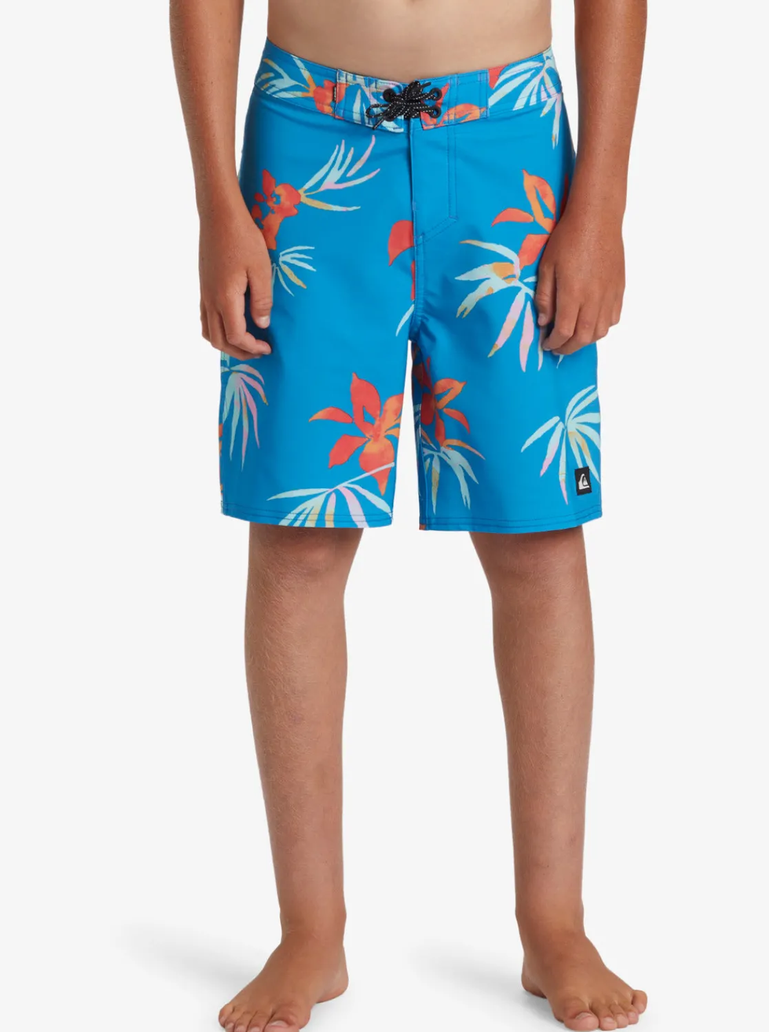 Quiksilver Boardshorts>Boys 8-16 Surfsilk Straight Leg 17" Boardshorts SWEDISHBLUE