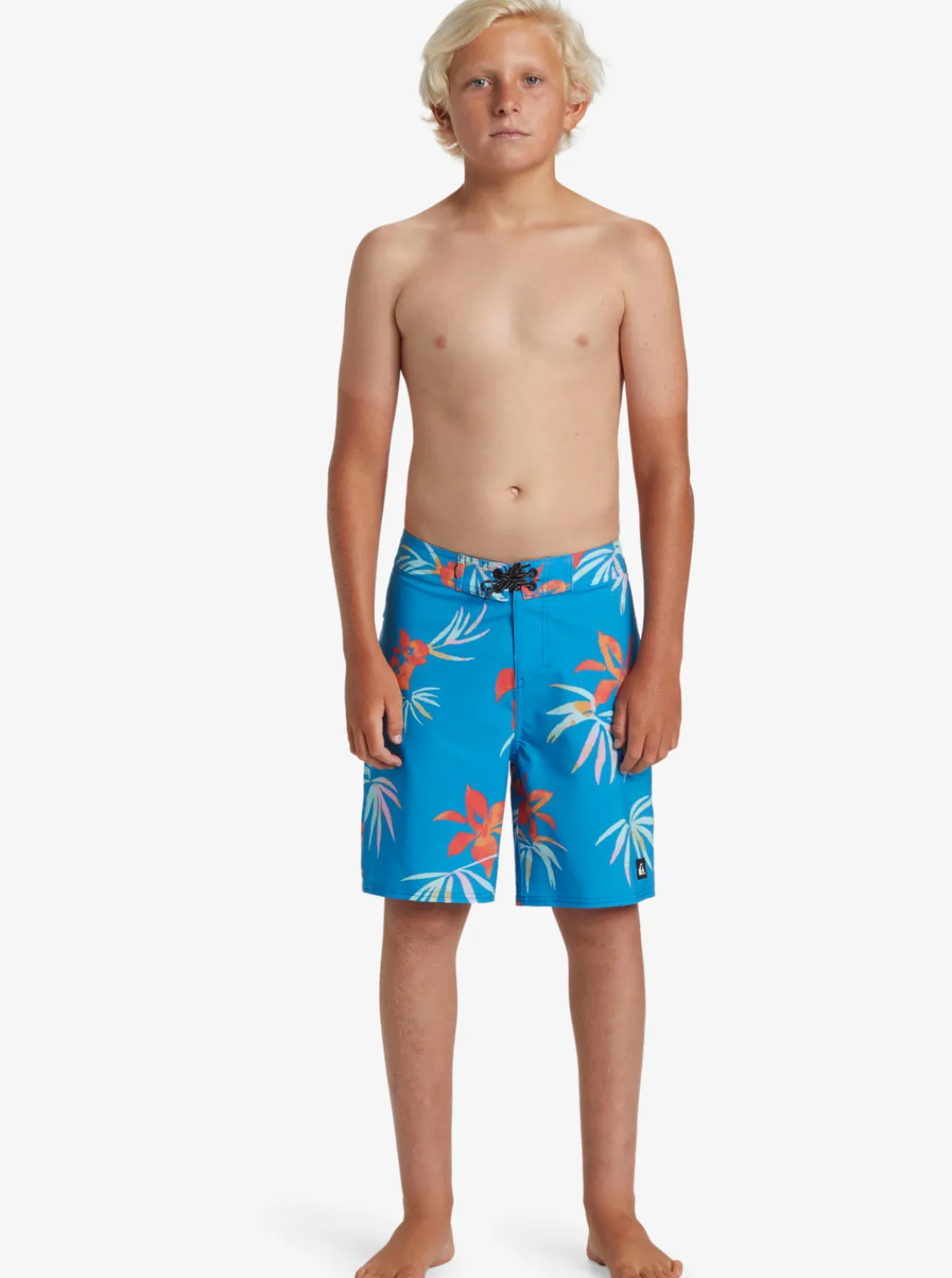 Quiksilver Boardshorts>Boys 8-16 Surfsilk Straight Leg 17" Boardshorts SWEDISHBLUE