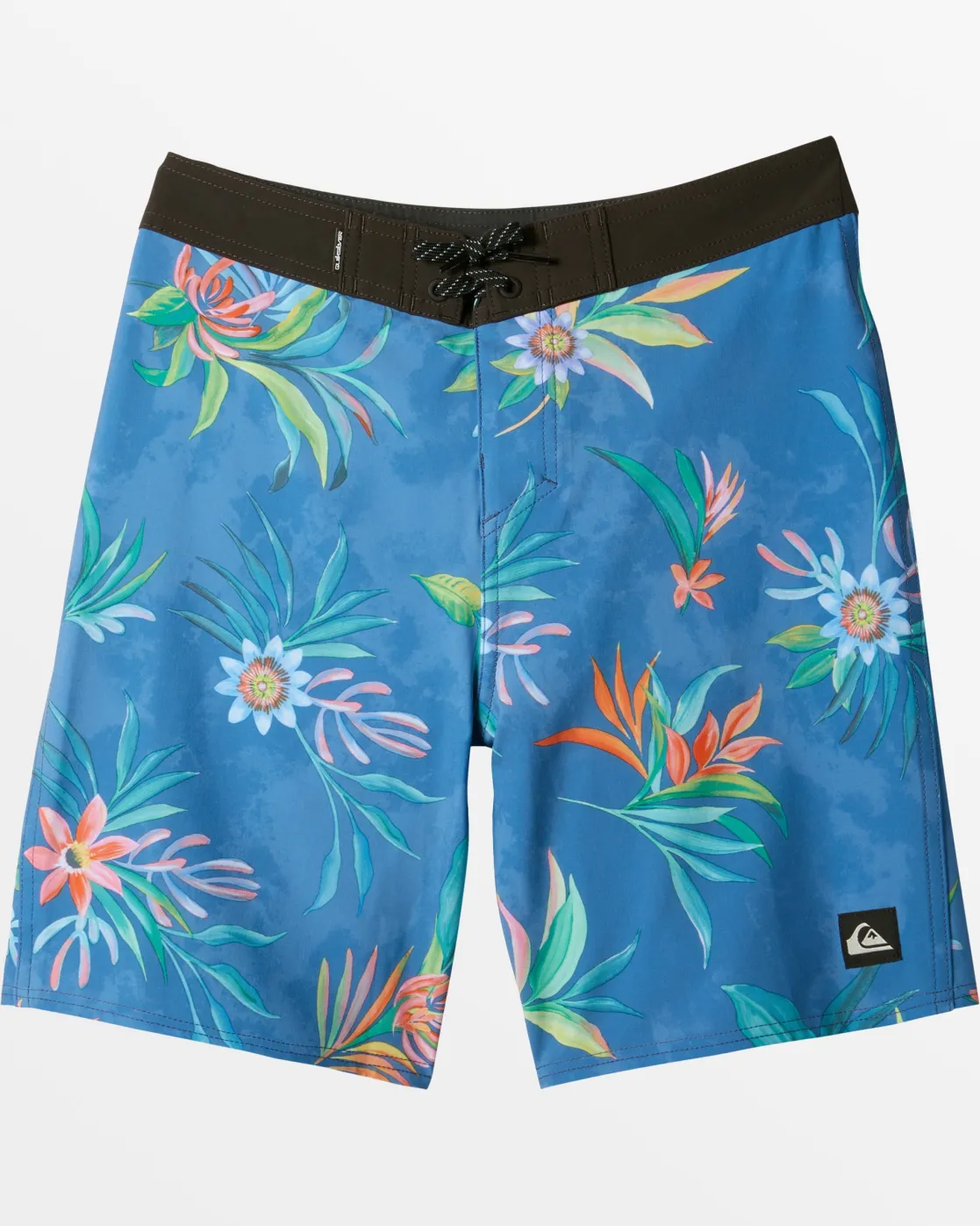 Quiksilver Boardshorts>Boys 8-16 Surfsilk Straight Leg 17" Boardshorts - STARSAPPHIRE