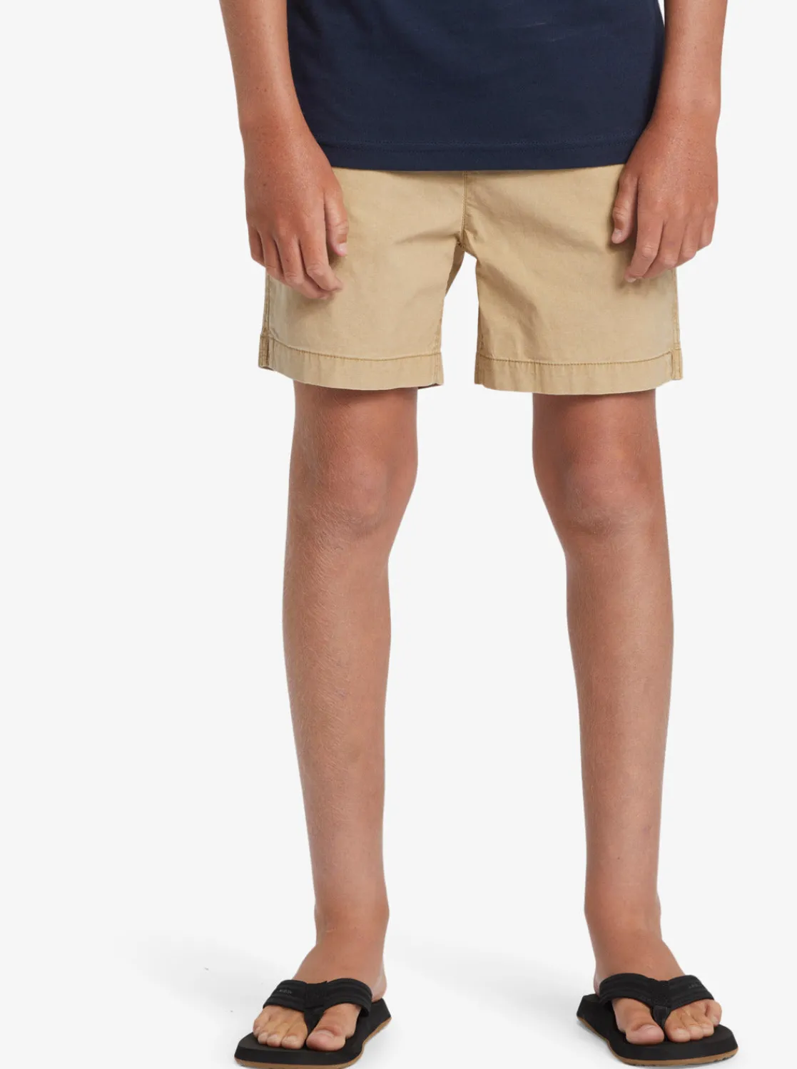 Quiksilver Shorts & Amphibians>Boys 8-16 Taxer Shorts - KHAKI