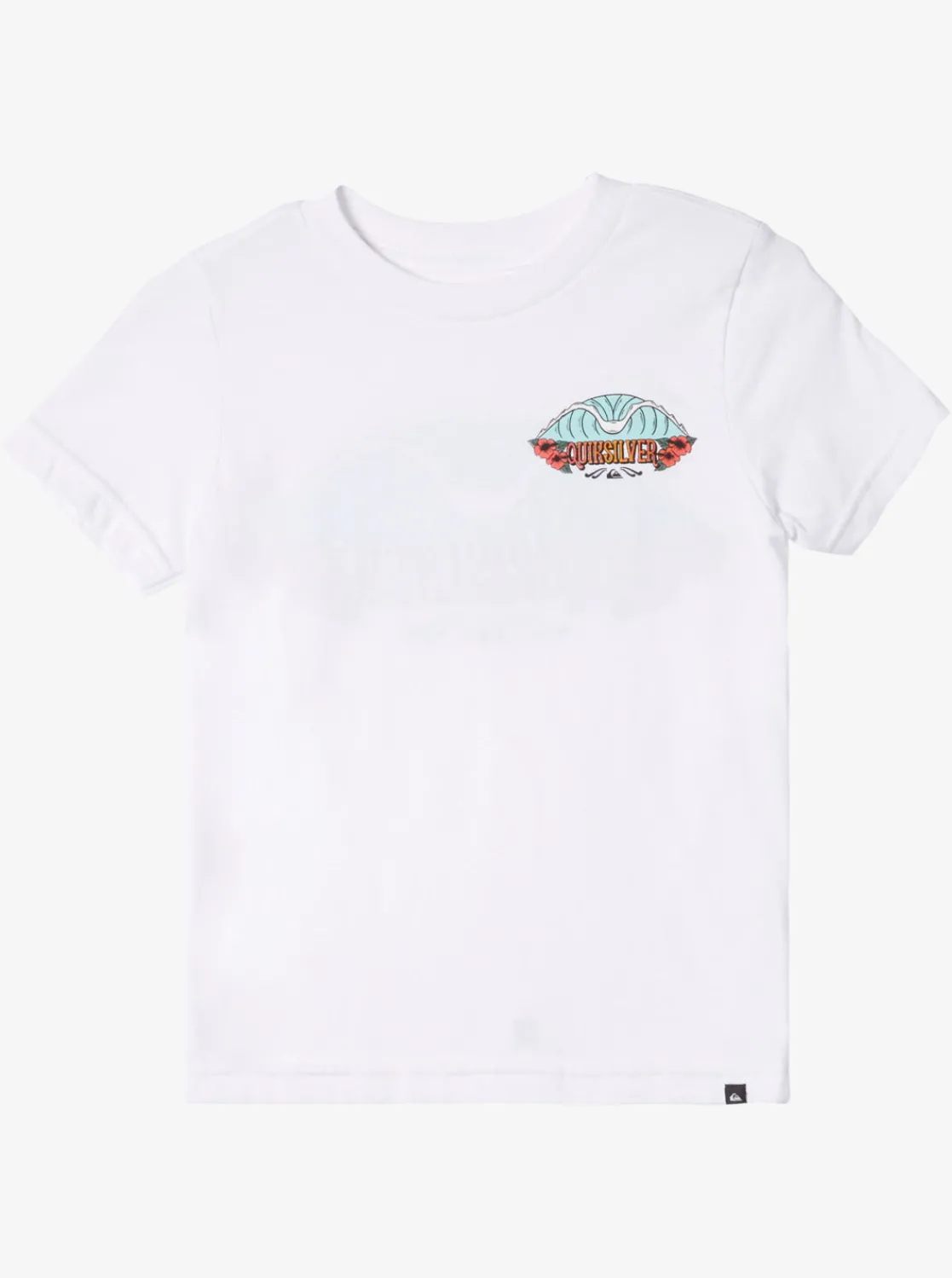 Quiksilver Tees>Boys 2-7 Tropical Fade T-Shirt WHITE