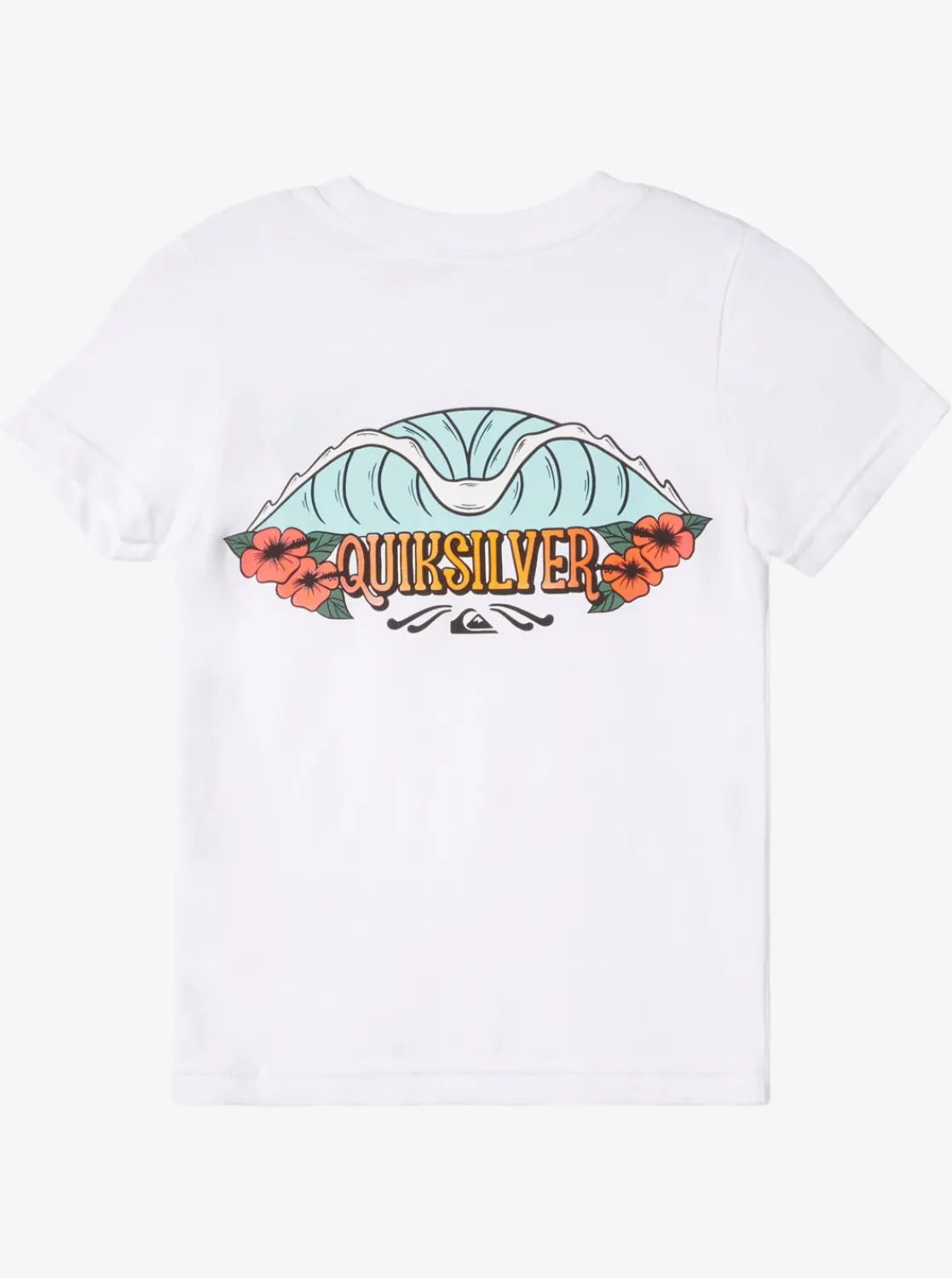 Quiksilver Tees>Boys 2-7 Tropical Fade T-Shirt WHITE