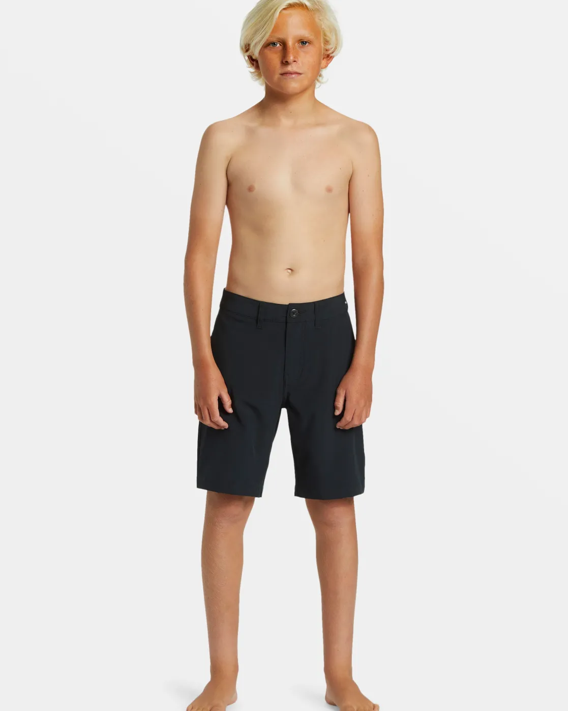 Quiksilver Shorts & Amphibians>Boys 8-16 Union Amphibian 17" Hybrid Shorts BLACK