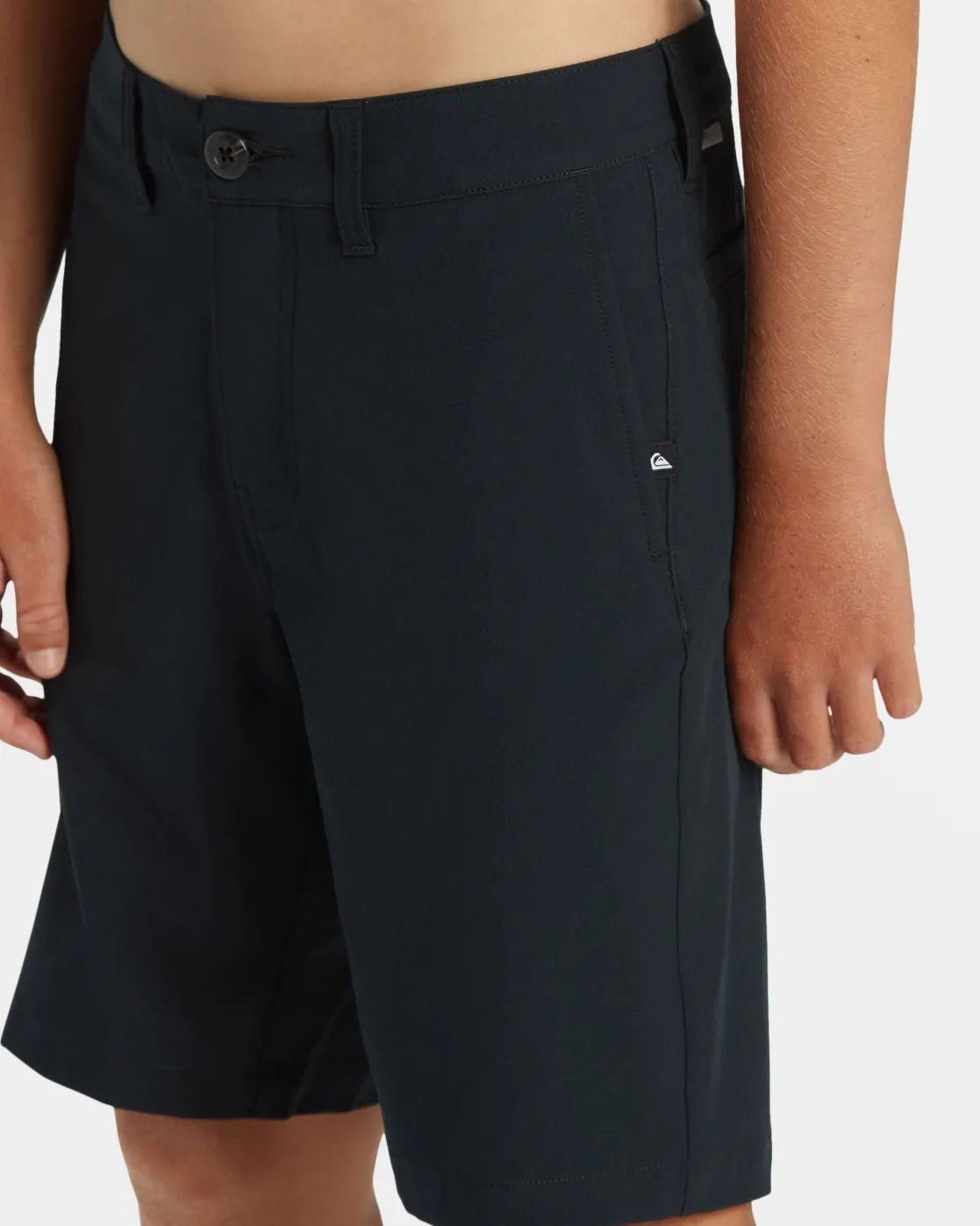 Quiksilver Shorts & Amphibians>Boys 8-16 Union Amphibian 17" Hybrid Shorts BLACK