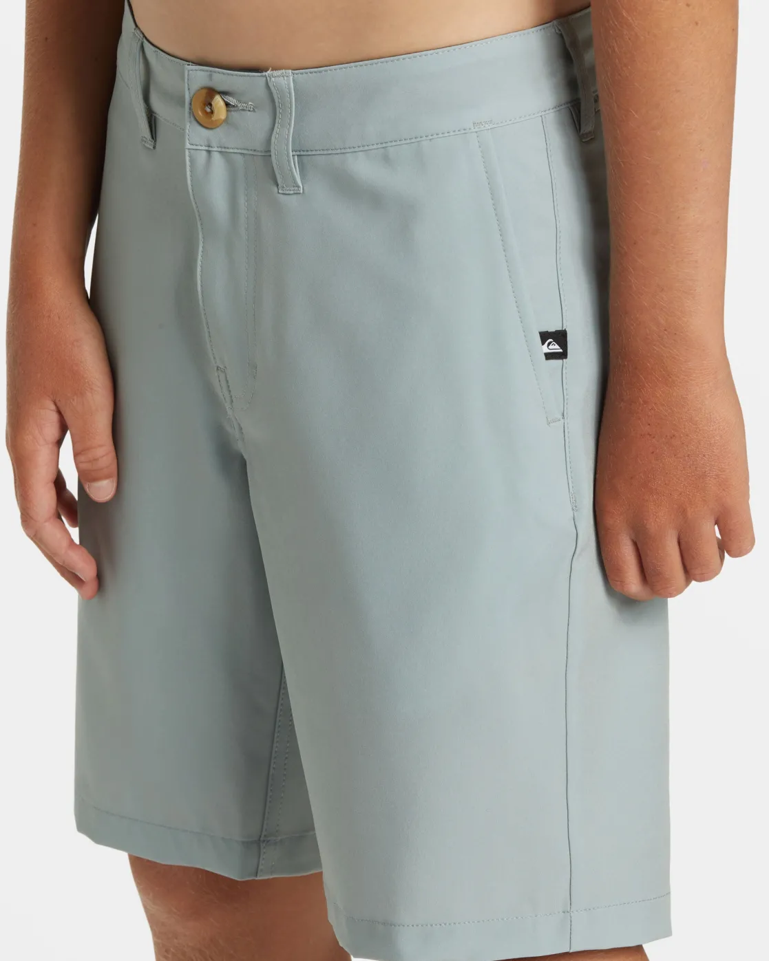Quiksilver Shorts & Amphibians>Boys 8-16 Union Amphibian 17" Hybrid Shorts QUARRY