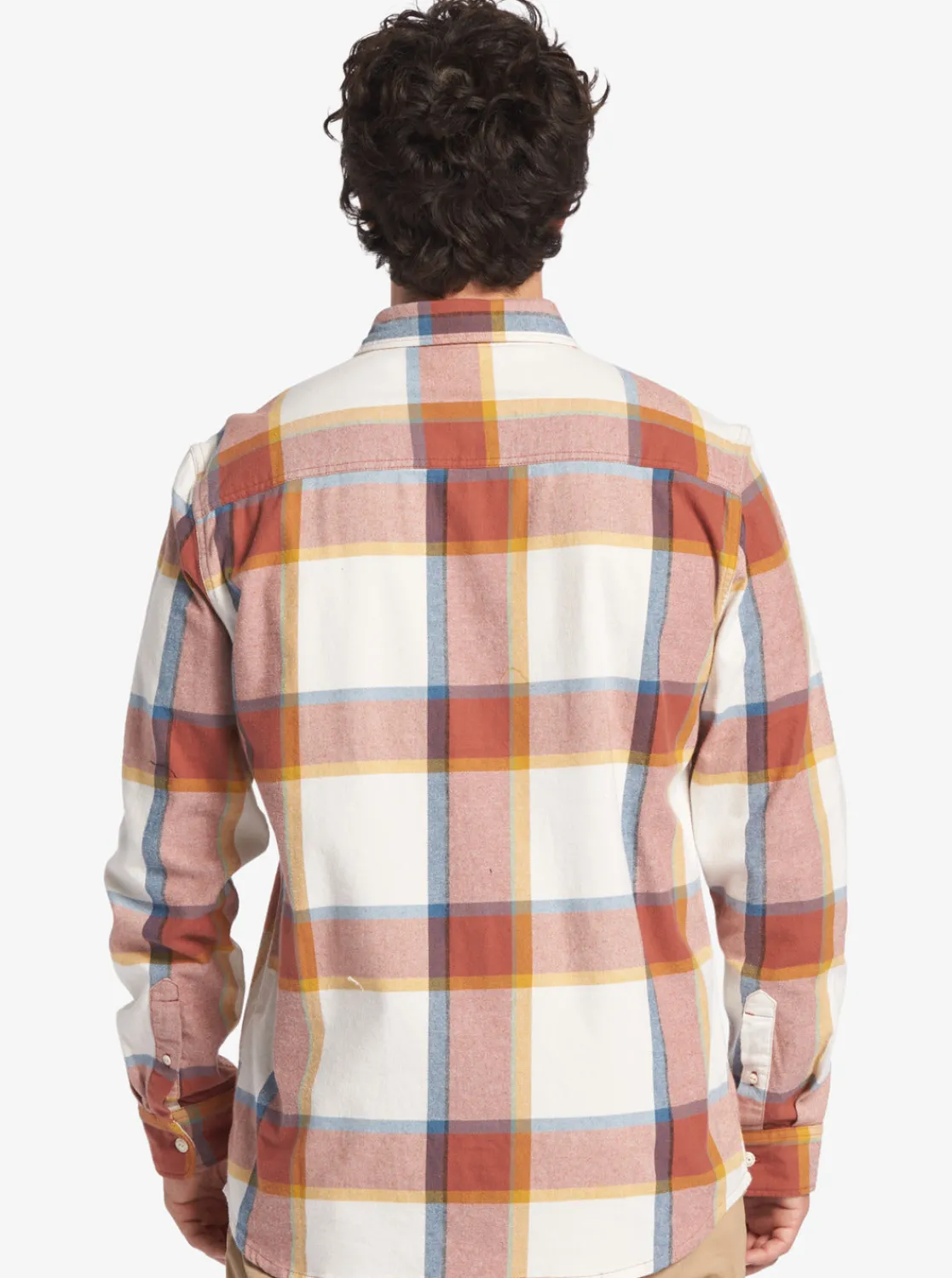 Quiksilver Shirts & Polos>Brooking Stingraylong Sleeve Top BIRCHBROOKSFLANNEL