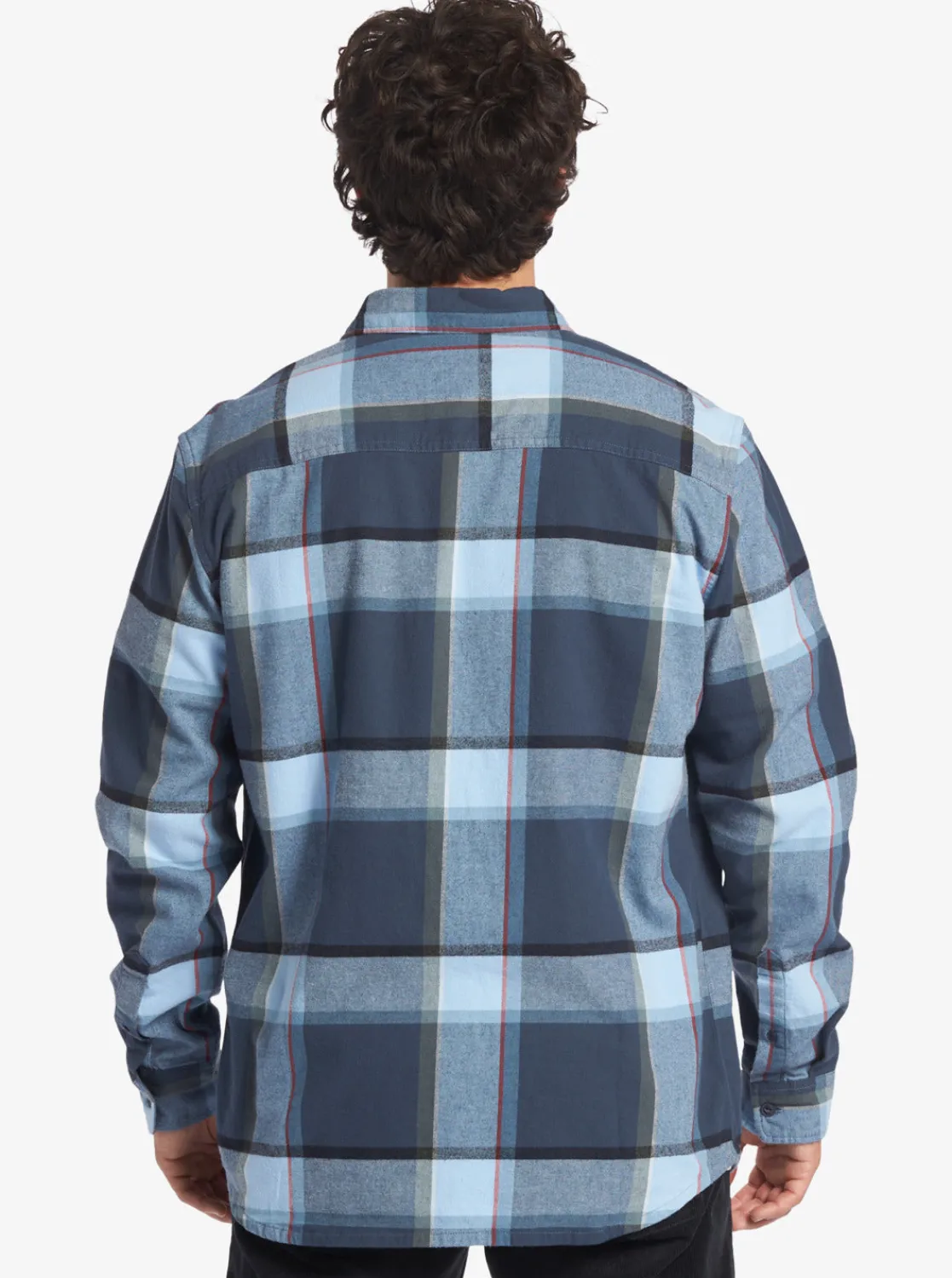 Quiksilver Shirts & Polos>Brooking Stingraylong Sleeve Top MIDNIGHTNAVYBROOKSFLANNEL
