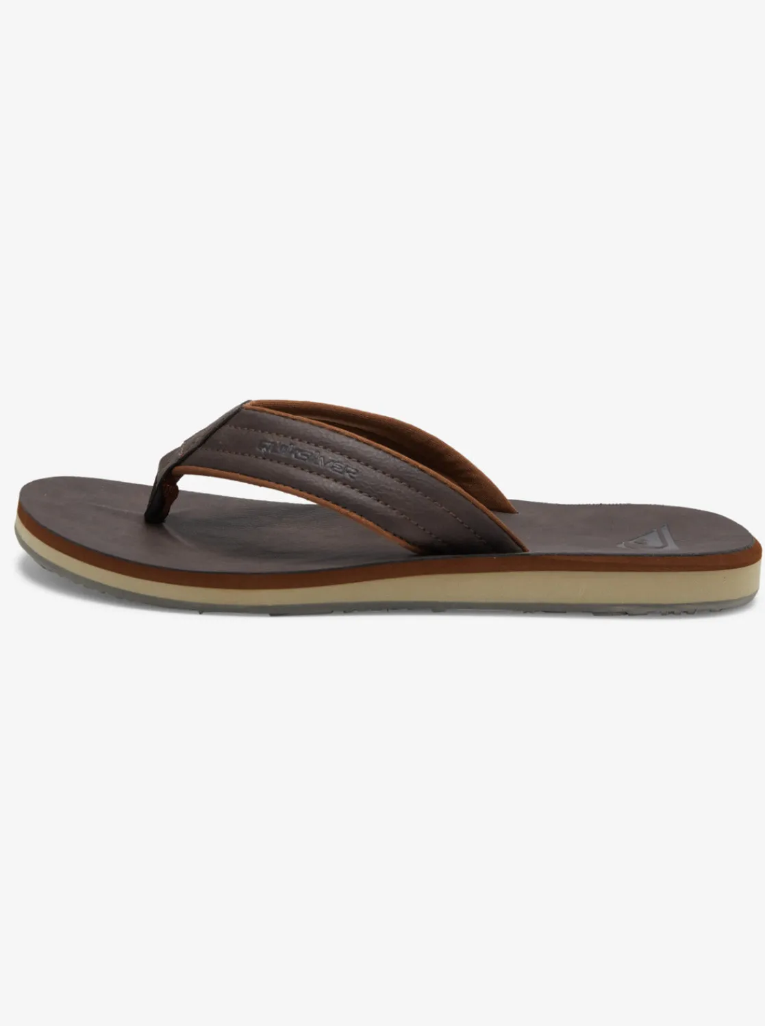 Quiksilver Sandals>Carver Nubuck Sandals DEMITASSE-SOLID