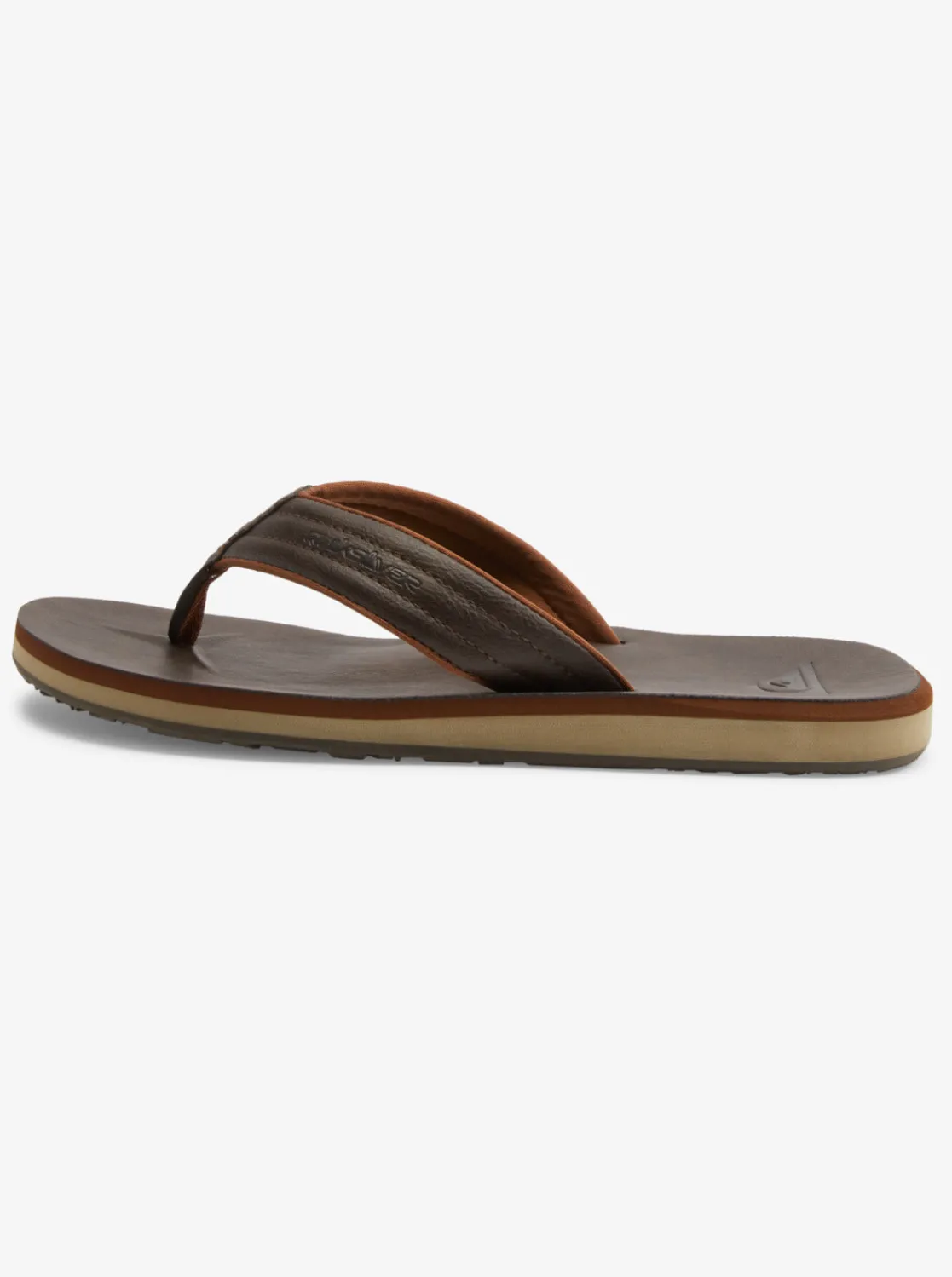 Quiksilver Sandals>Carver Nubuck Sandals DEMITASSE-SOLID