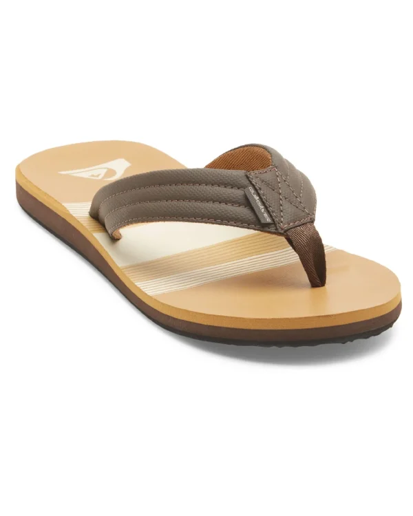 Quiksilver Sandals>Carver Print Sandals TAN2