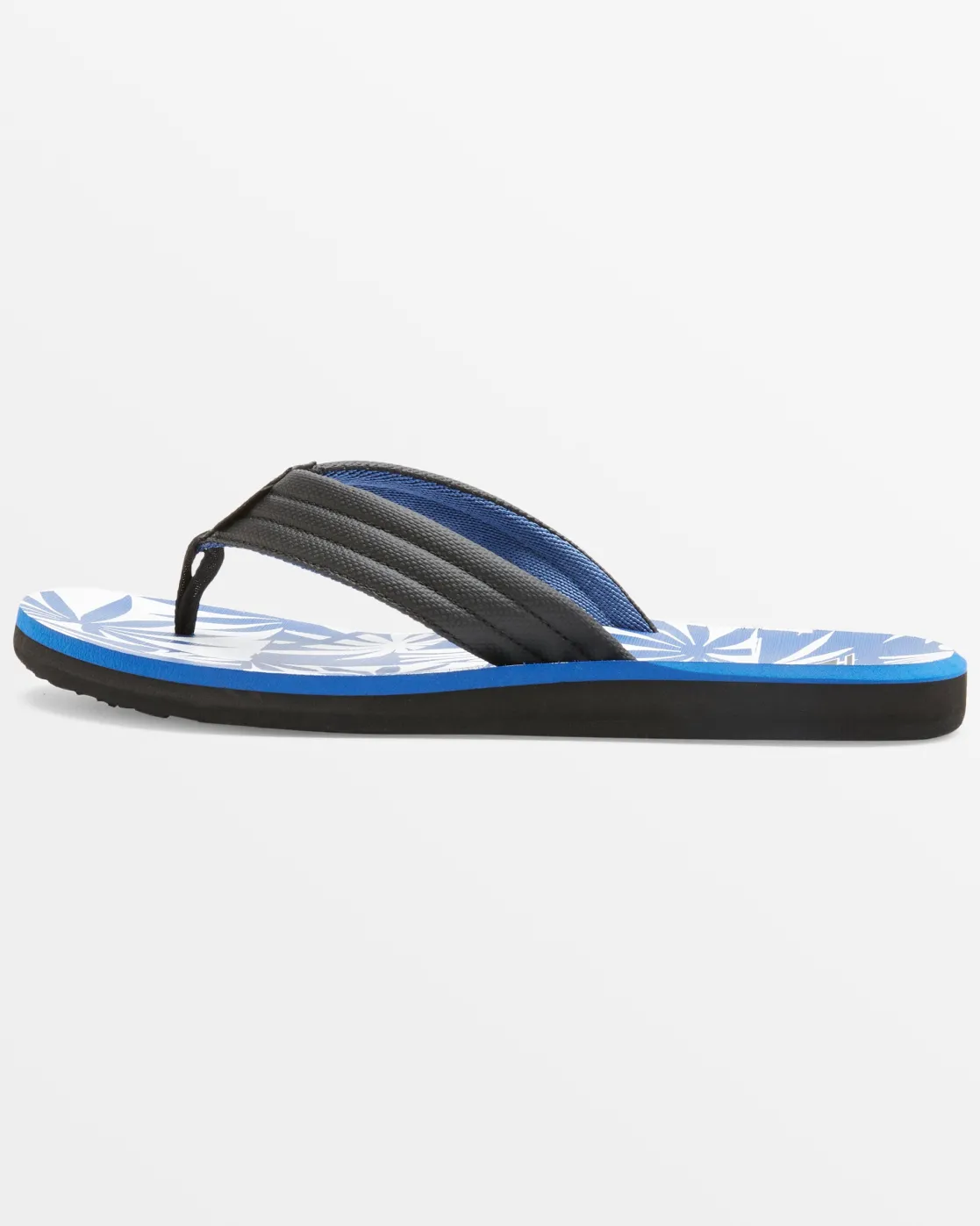 Quiksilver Sandals>Carver Print Sandals BLACK/BLUE/WHITE