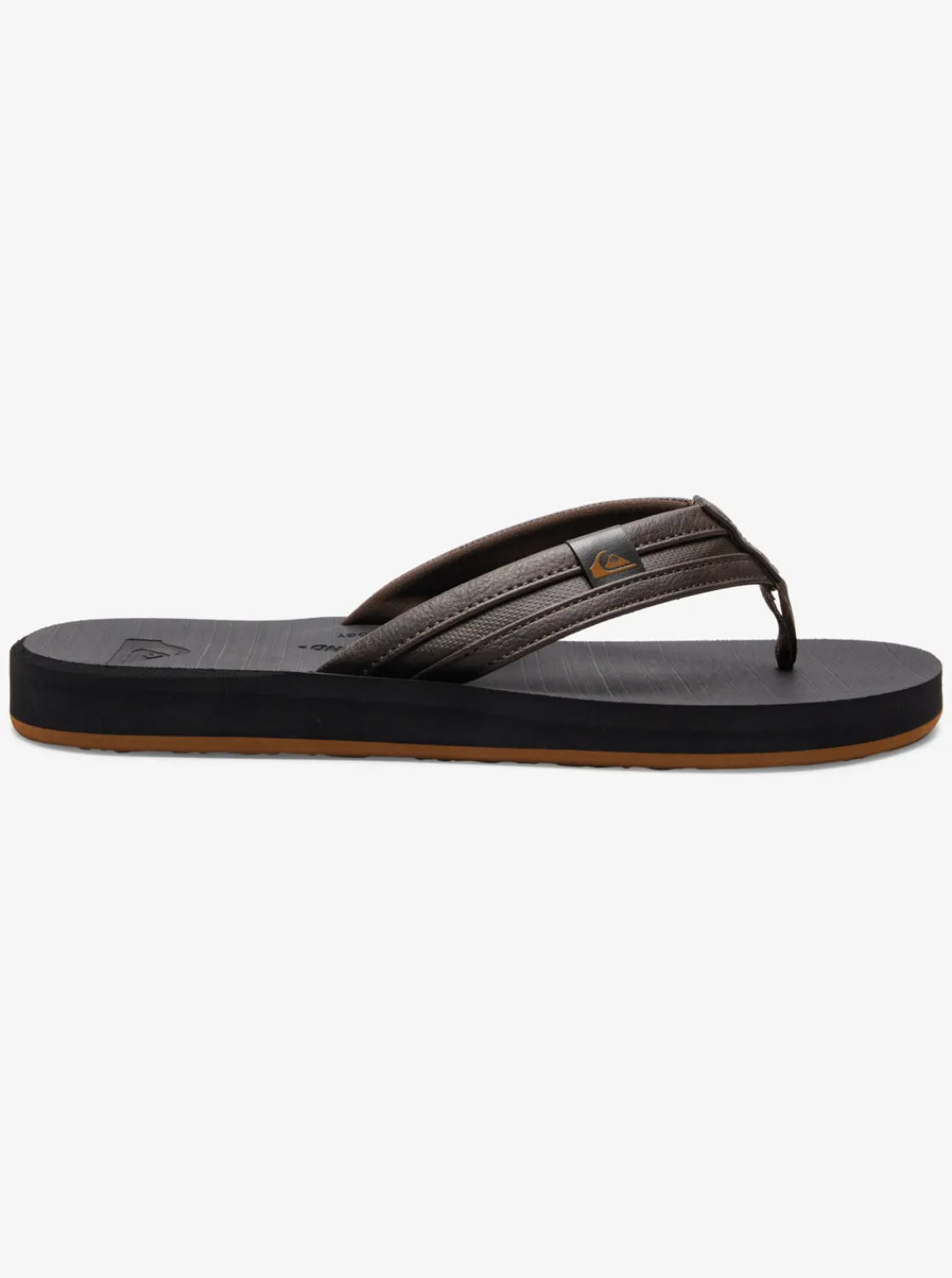 Quiksilver Sandals>Carver Squish Sandals BROWN/BLACK/BROWN