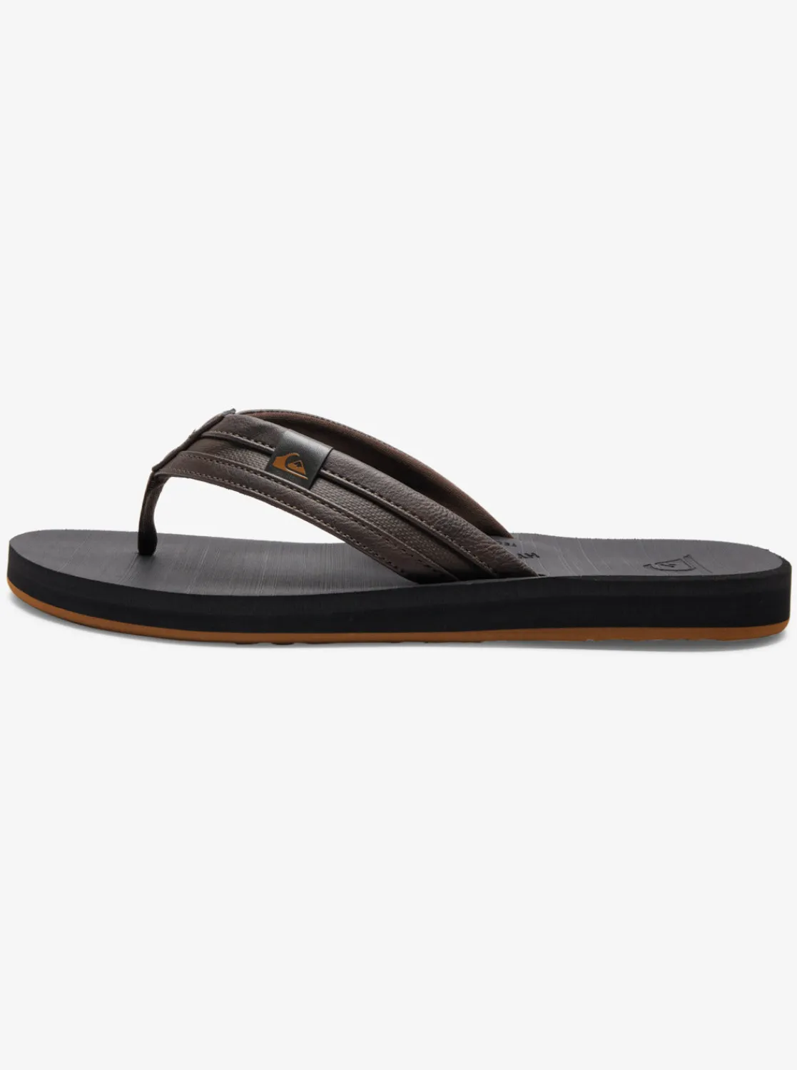 Quiksilver Sandals>Carver Squish Sandals BROWN/BLACK/BROWN
