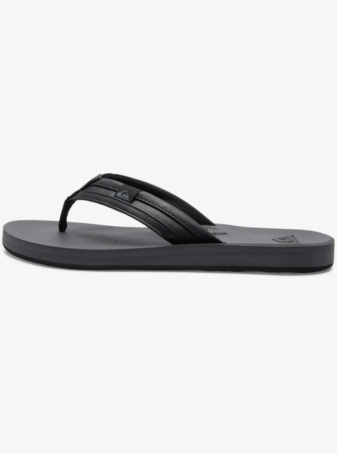 Quiksilver Sandals>Carver Squish Sandals BLACK/GREY/BLACK