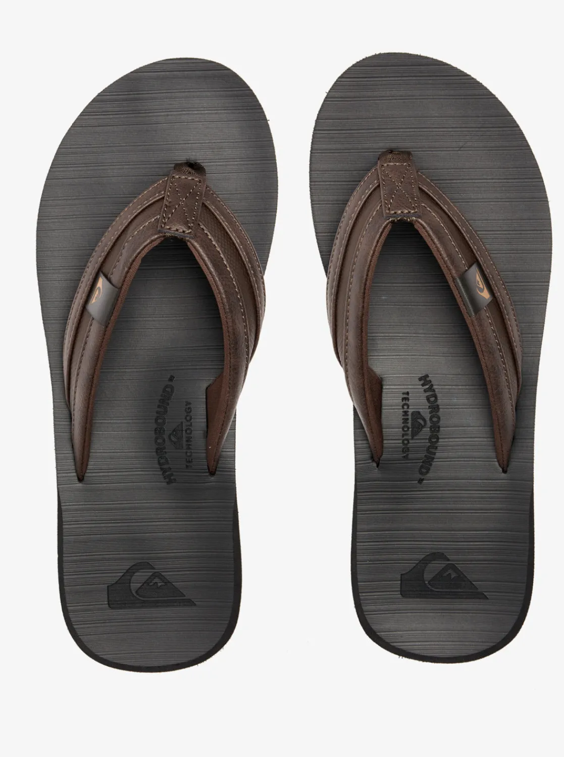 Quiksilver Sandals>Carver Squish Sandals BROWN/BLACK/BROWN