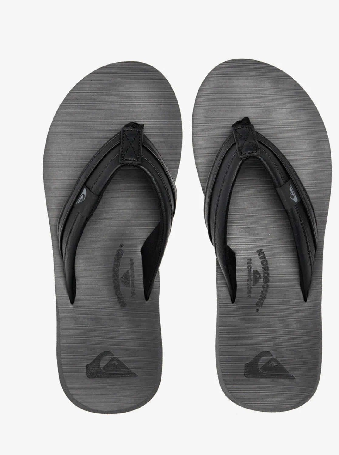 Quiksilver Sandals>Carver Squish Sandals BLACK/GREY/BLACK