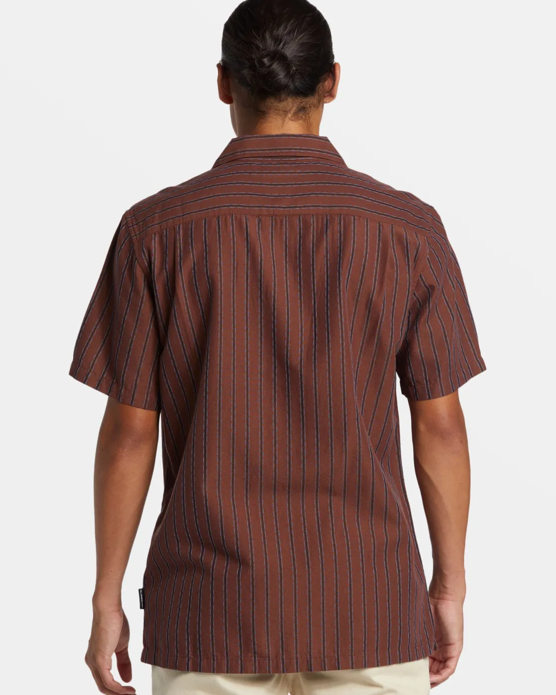 Quiksilver Shirts & Polos>Casa Casual Short Sleeve Shirt BROWNSTONECASASS