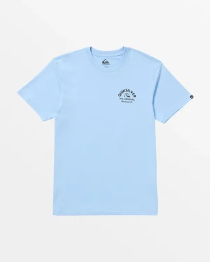 Quiksilver Tees>Classic Arch T-Shirt BLUEBELL