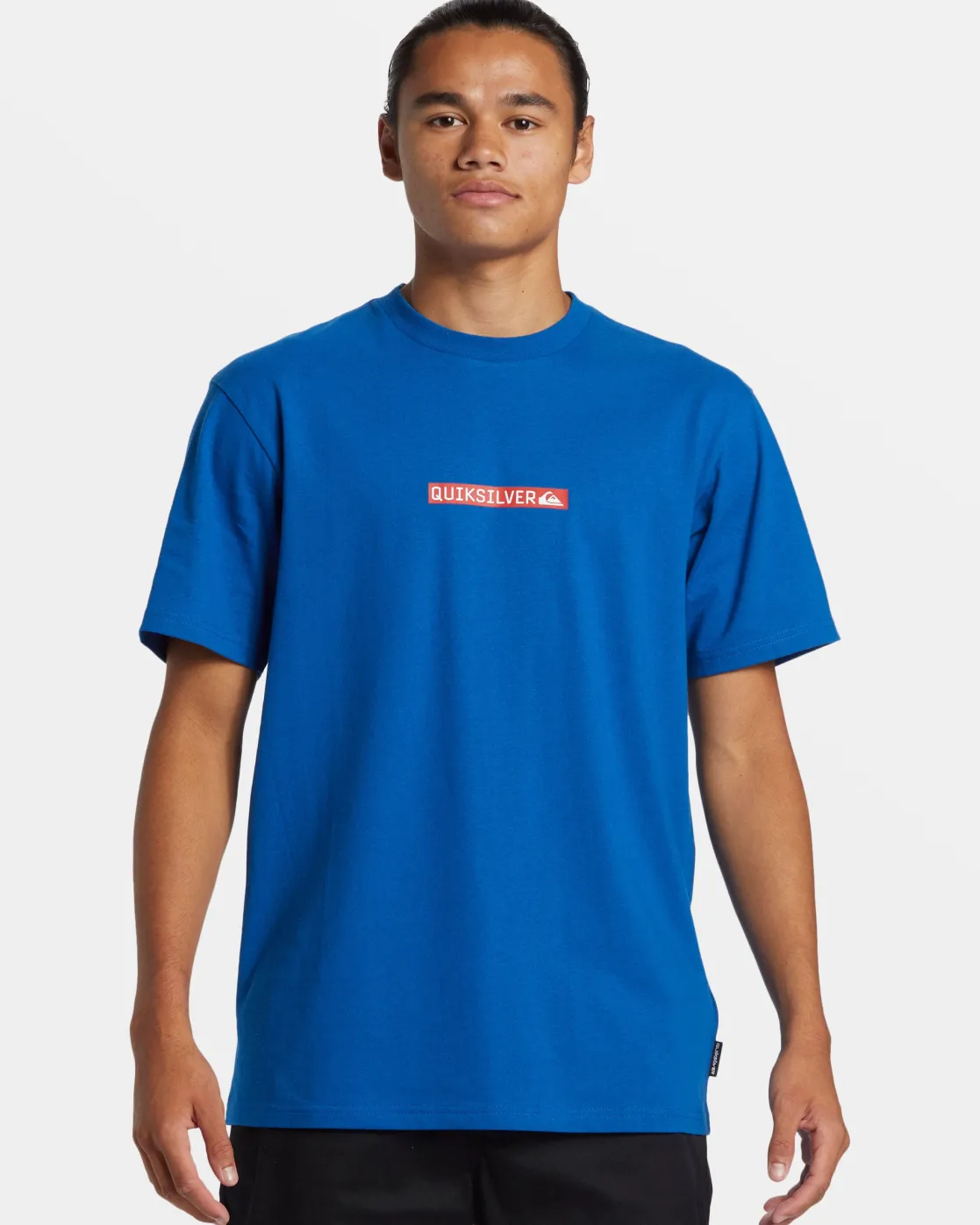 Quiksilver Tees | Under $50>Clicker Logo DNA T-Shirt MONACOBLUE