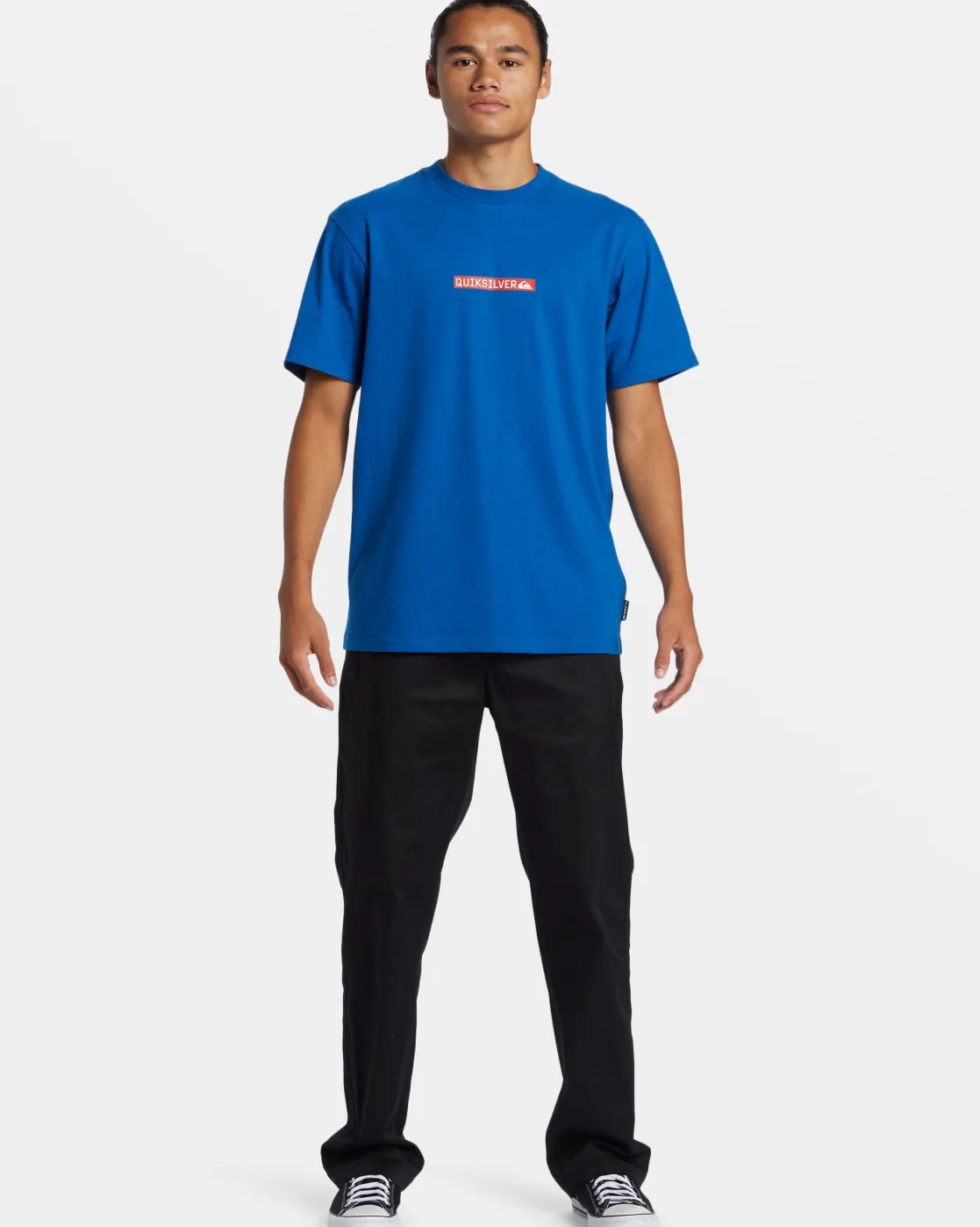 Quiksilver Tees | Under $50>Clicker Logo DNA T-Shirt MONACOBLUE