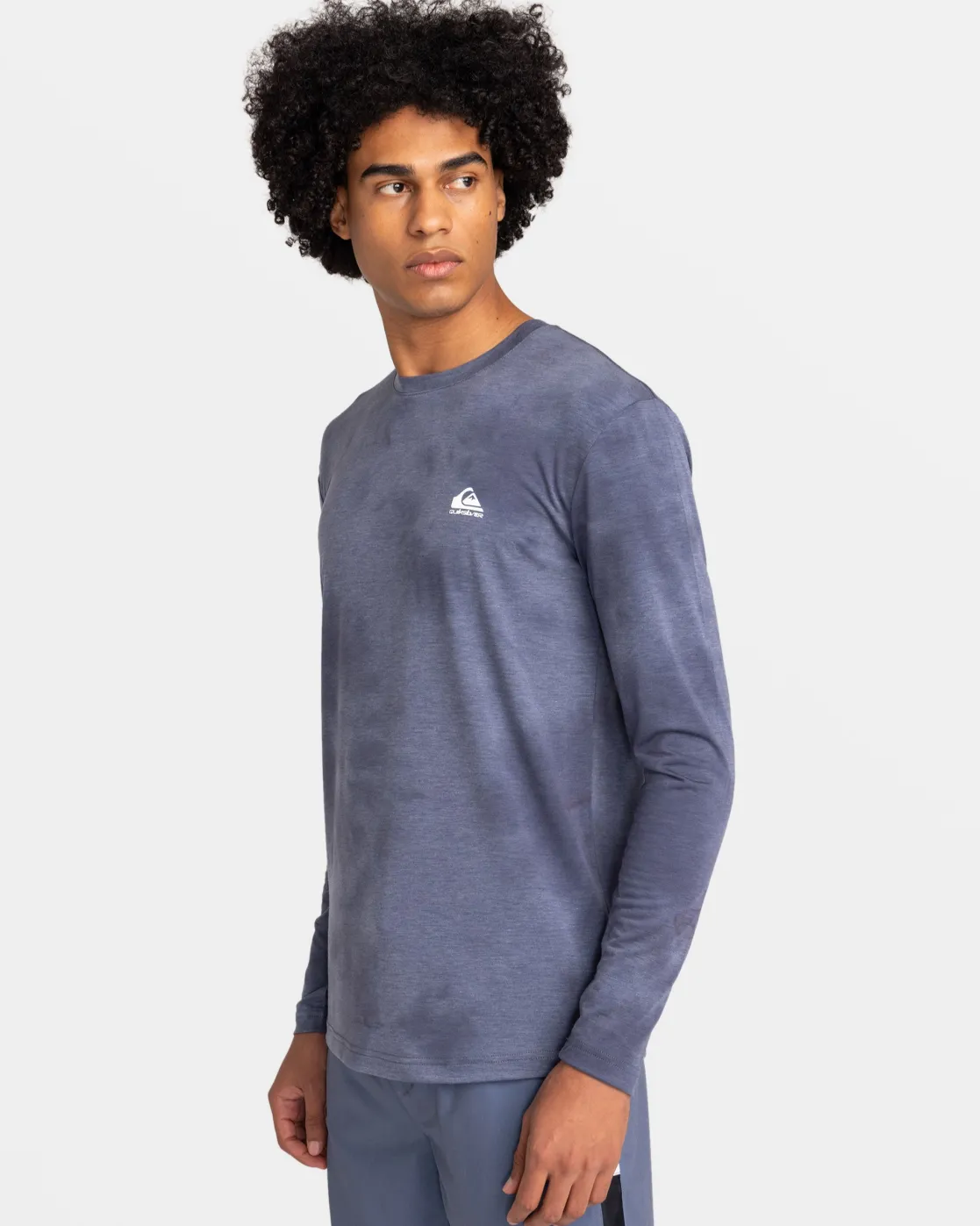 Quiksilver Accessories | Snow Midlayers>Coastal Run Long Sleeve T-Shirt COASTRUNLSVINTAGEINDIGO