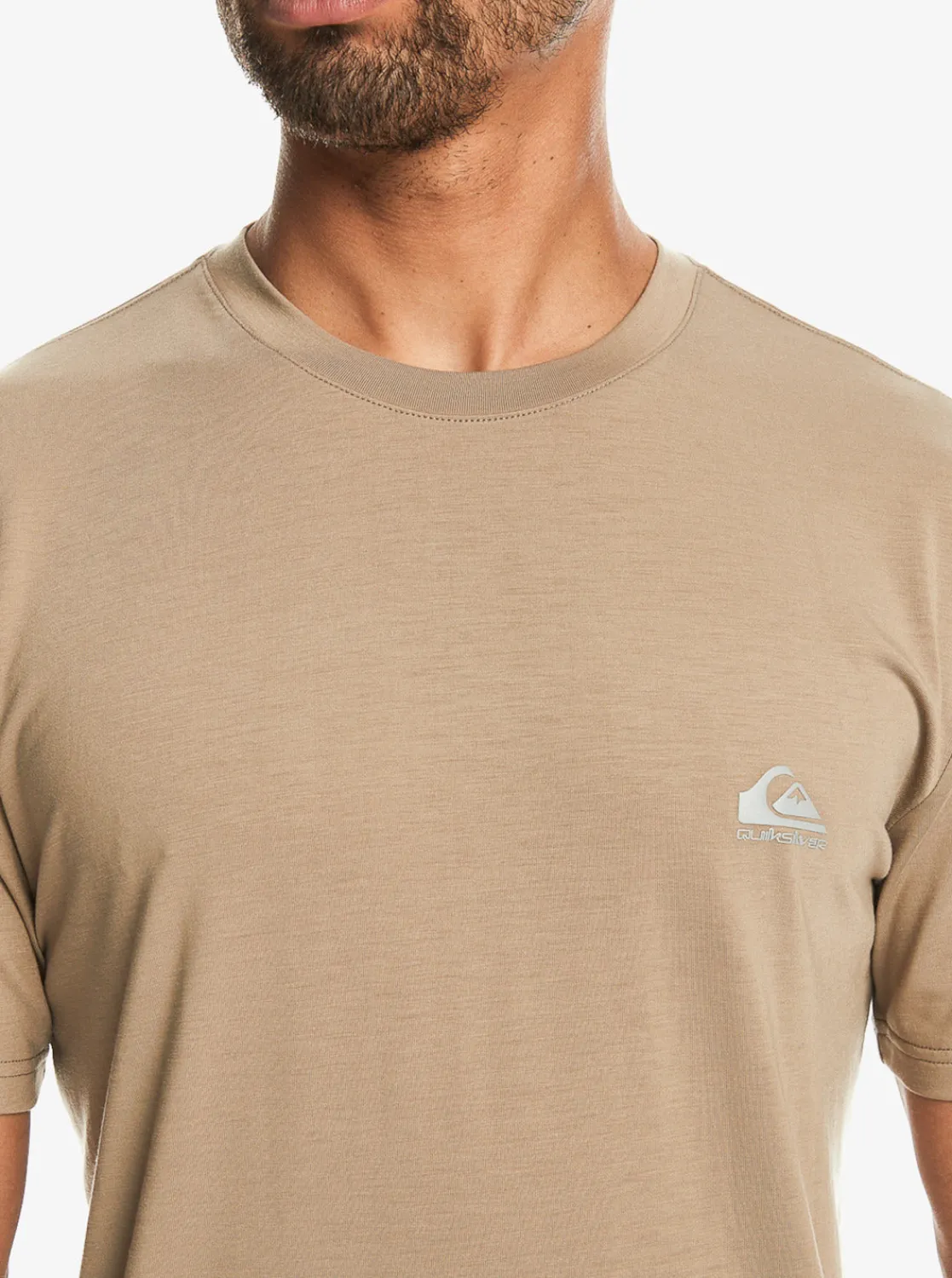 Quiksilver Tees>Coastal Run T-Shirt TIMBERWOLF