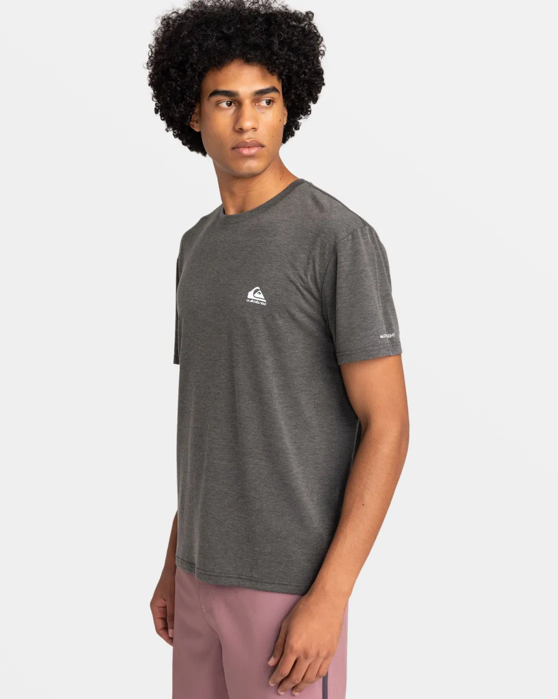 Quiksilver Tees>Coastal Run T-Shirt BLACKHEATHER