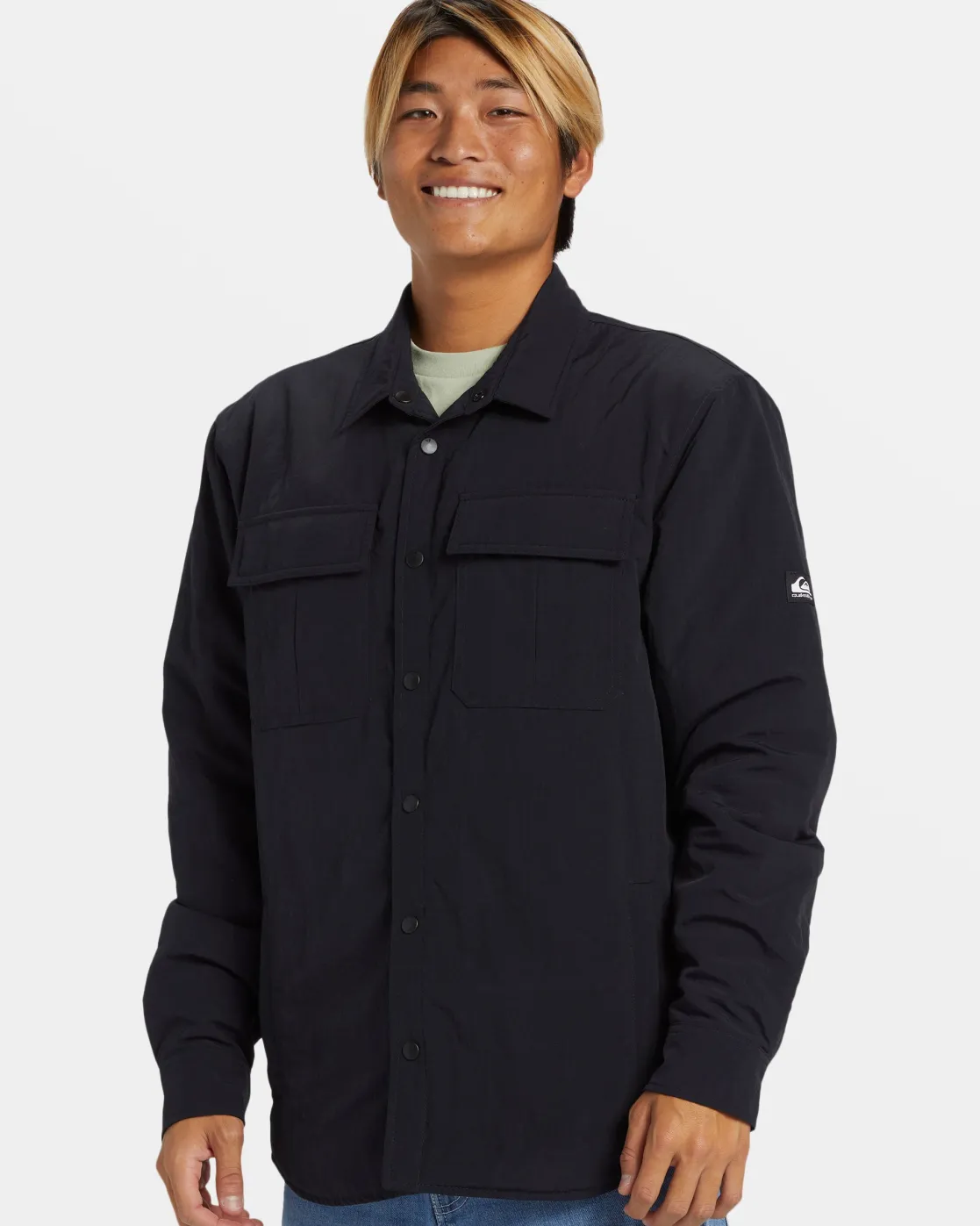 Quiksilver Jackets | Under $100>Cold Snap Shacket BLACK