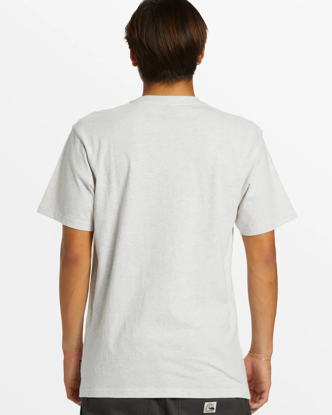 Quiksilver Tees>Comp Logo DNA T-Shirt - SNOWHEATHER