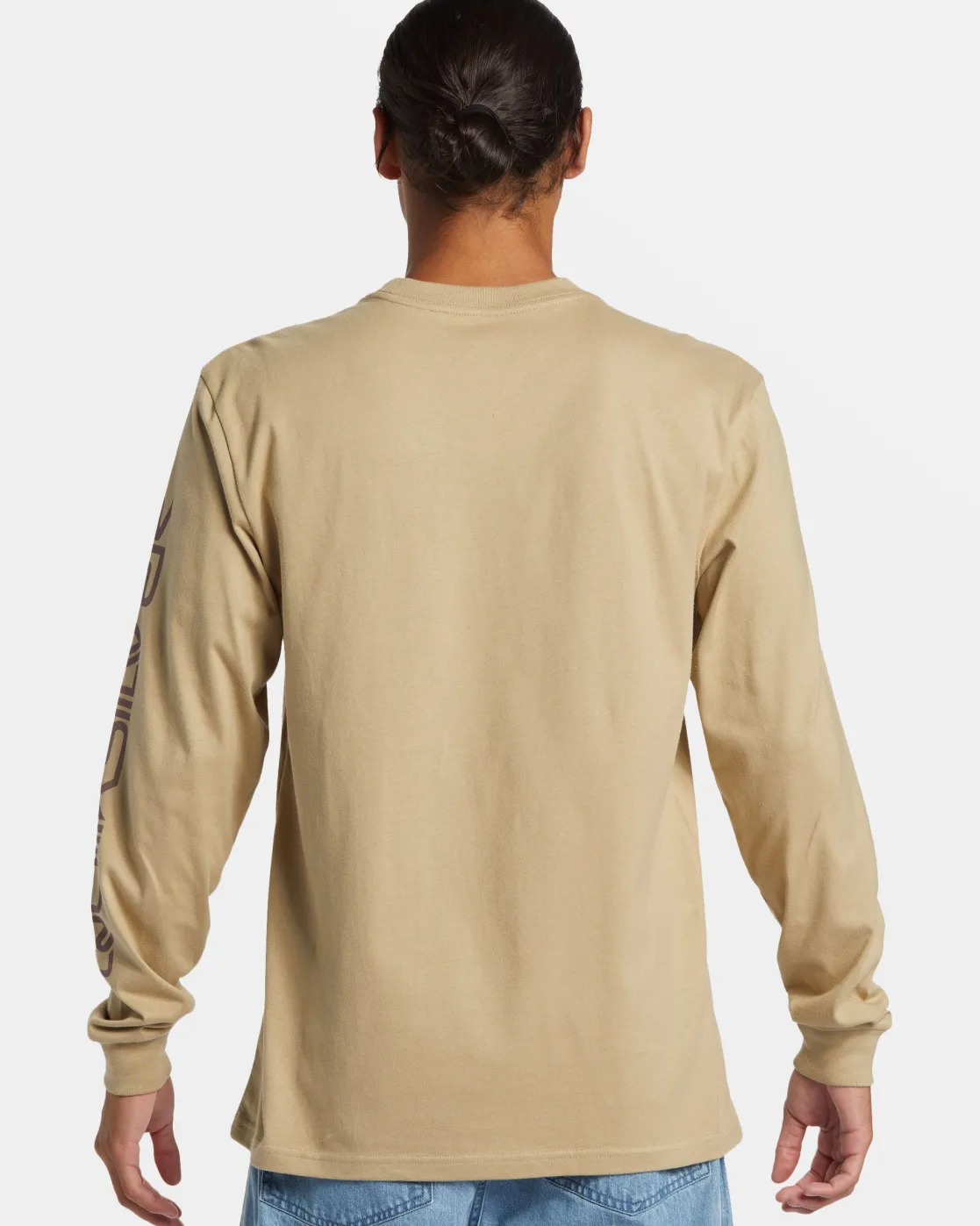 Quiksilver Tees>Comp Logo Long Sleeve T-Shirt TWILL