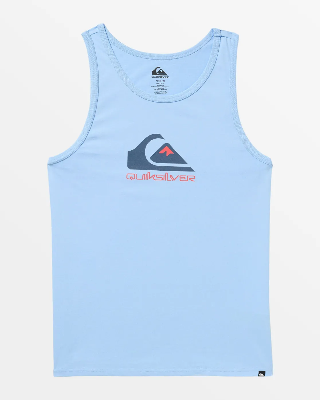 Quiksilver Tees>Comp Logo Tank BLUEBELL
