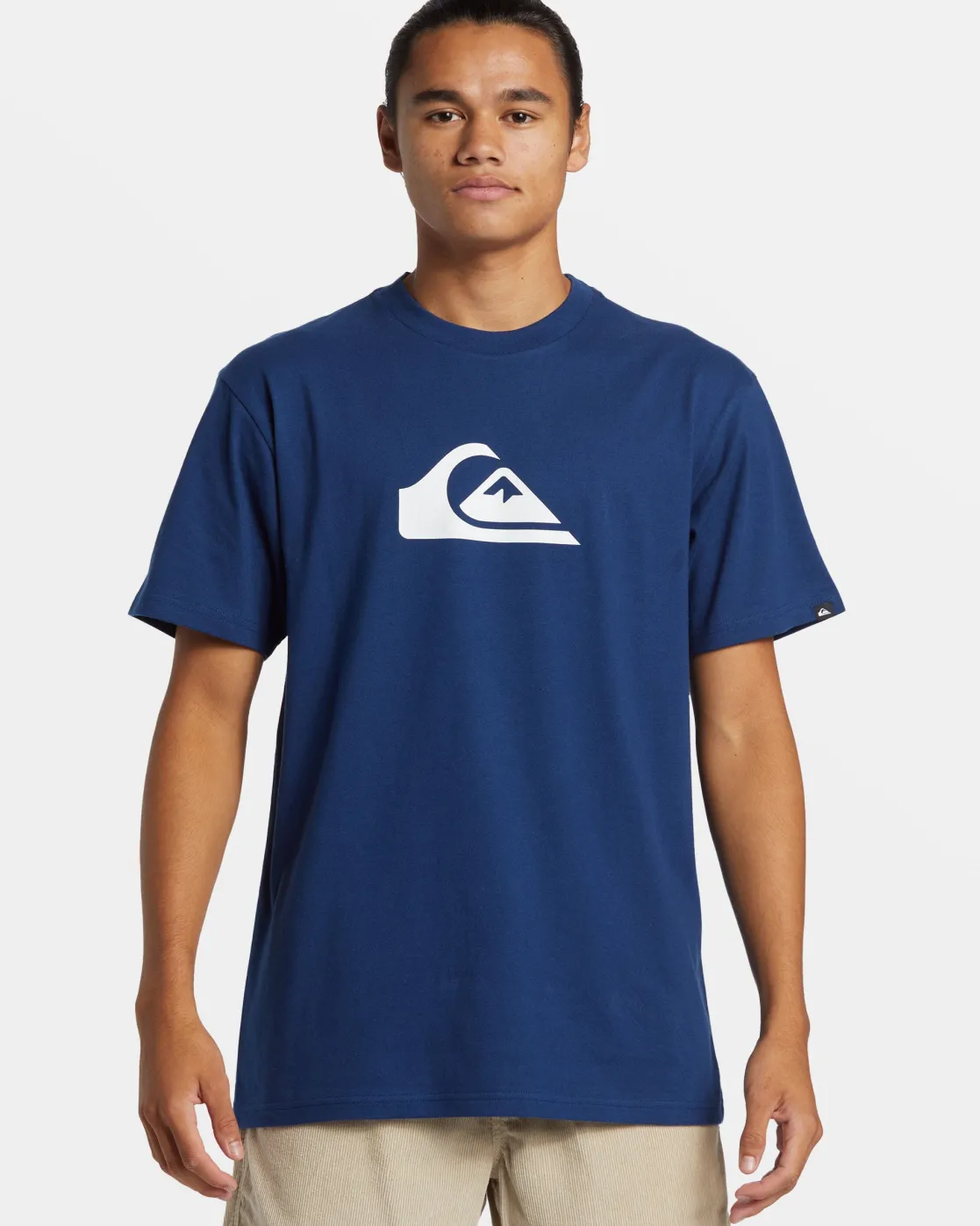 Quiksilver Tees>Comp Logo T-Shirt ESTATEBLUE