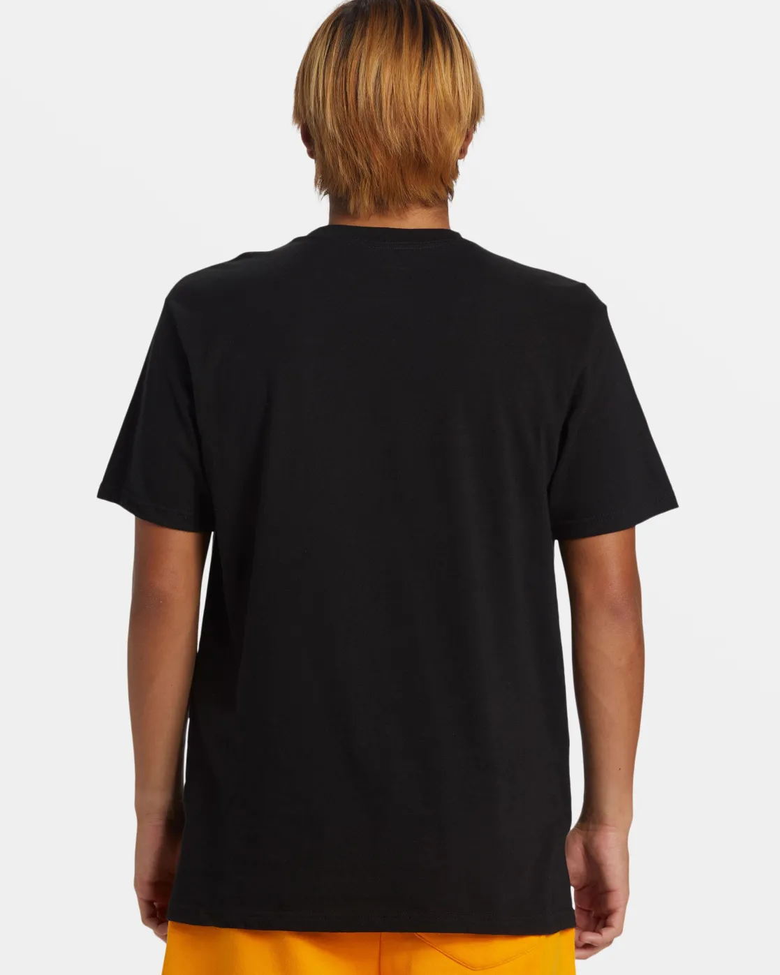 Quiksilver Tees>Comp Logo T-Shirt BLACK