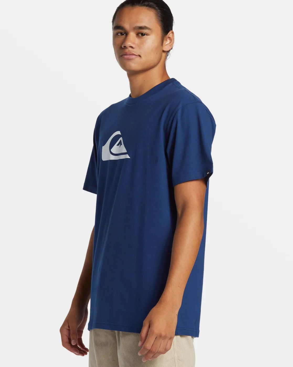 Quiksilver Tees>Comp Logo T-Shirt ESTATEBLUE