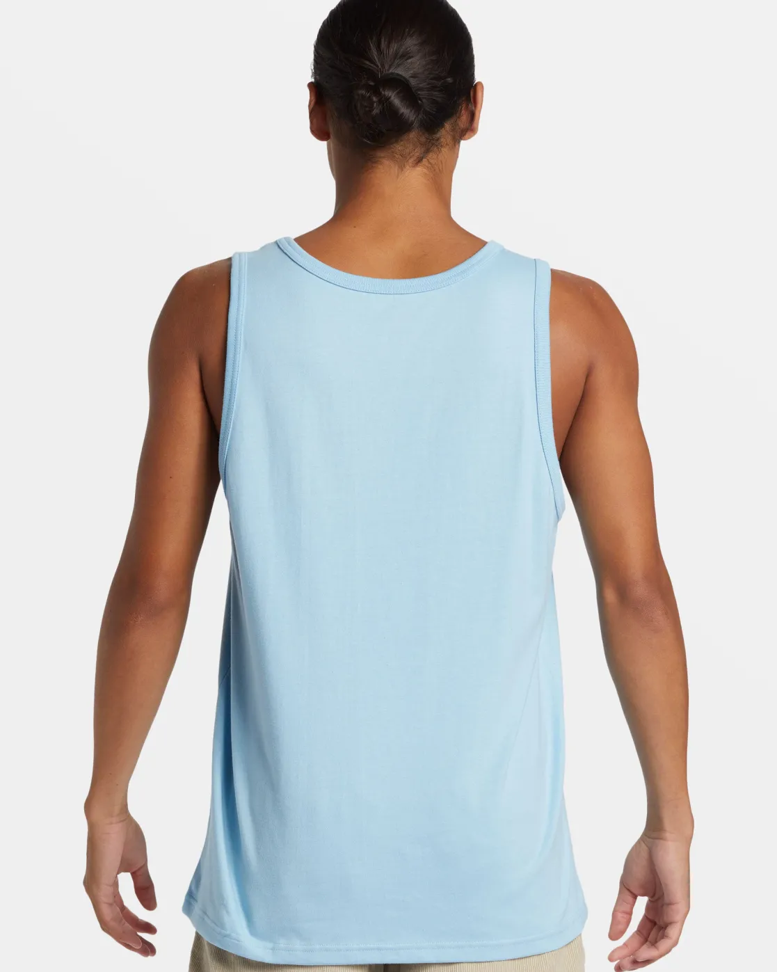 Quiksilver Tees>Comp Stripe Tank AIRYBLUE