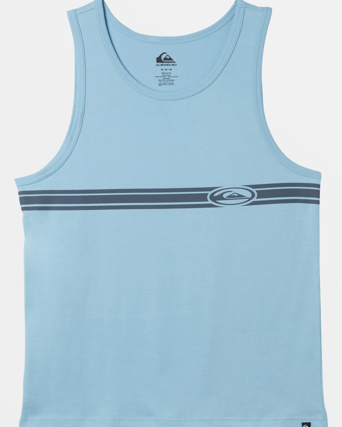 Quiksilver Tees>Comp Stripe Tank AIRYBLUE