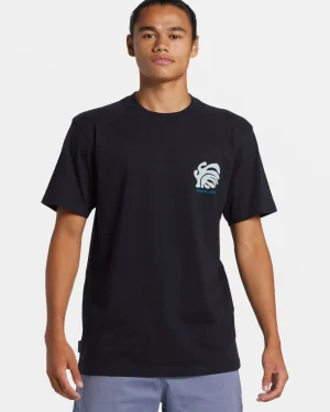 Quiksilver Tees>Creations T-Shirt BLACK