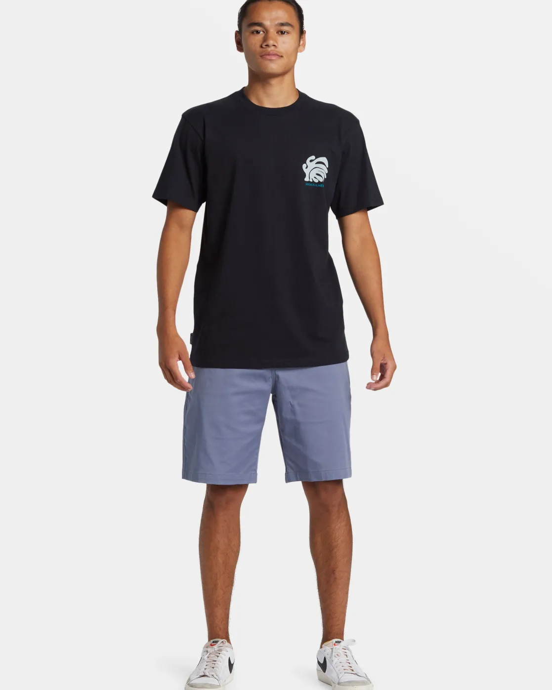 Quiksilver Tees>Creations T-Shirt BLACK