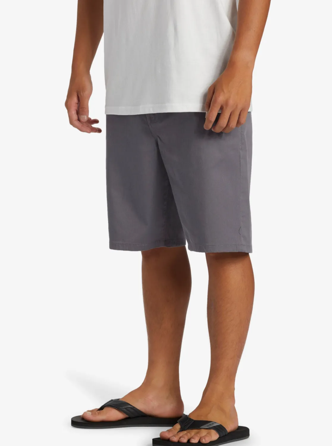 Quiksilver Shorts & Amphibians>Crest Chino 21" Shorts QUIETSHADE