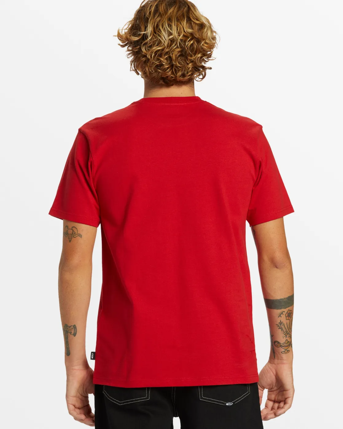 Quiksilver Tees>Cropped Oversized T-Shirt - SALSA