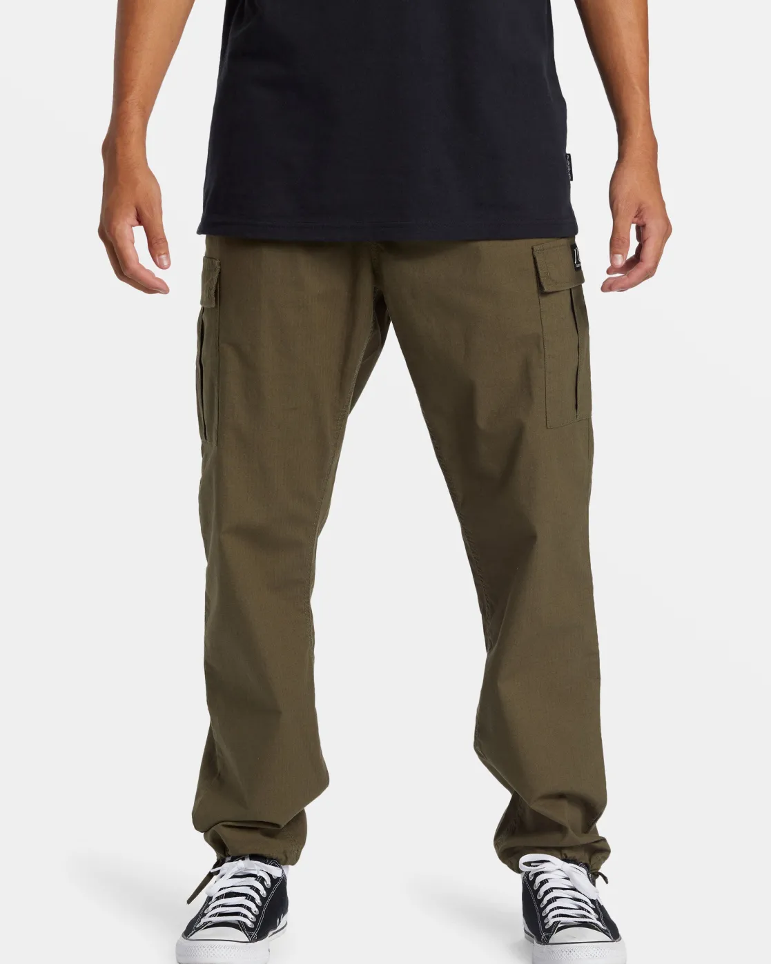 Quiksilver Pants | Under $100>DNA Beach Cargo Pants GRAPELEAF