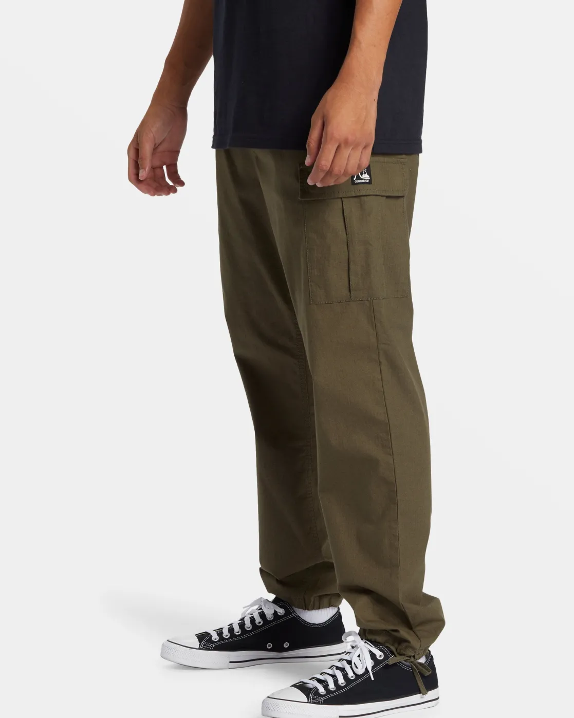 Quiksilver Pants | Under $100>DNA Beach Cargo Pants GRAPELEAF
