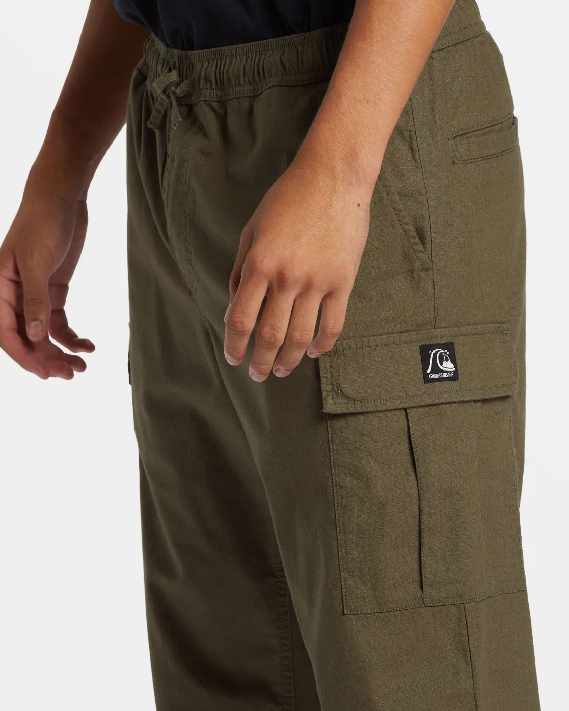 Quiksilver Pants | Under $100>DNA Beach Cargo Pants GRAPELEAF